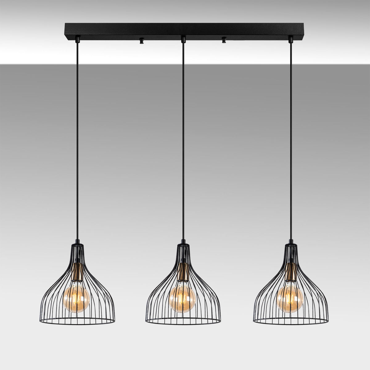 Cafu Pendellampe - Schwarz Antiquität in Schwarz Antiquität präsentiert im Onlineshop von KAQTU Design AG. Pendelleuchte ist von Opviq
