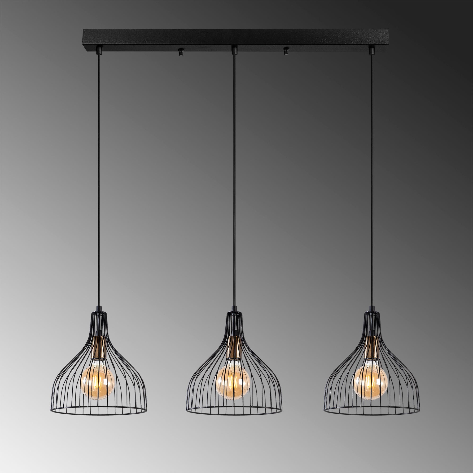 Cafu - 11565 - 1 in Schwarz Antiquität präsentiert im Onlineshop von KAQTU Design AG. Pendelleuchte ist von Opviq
