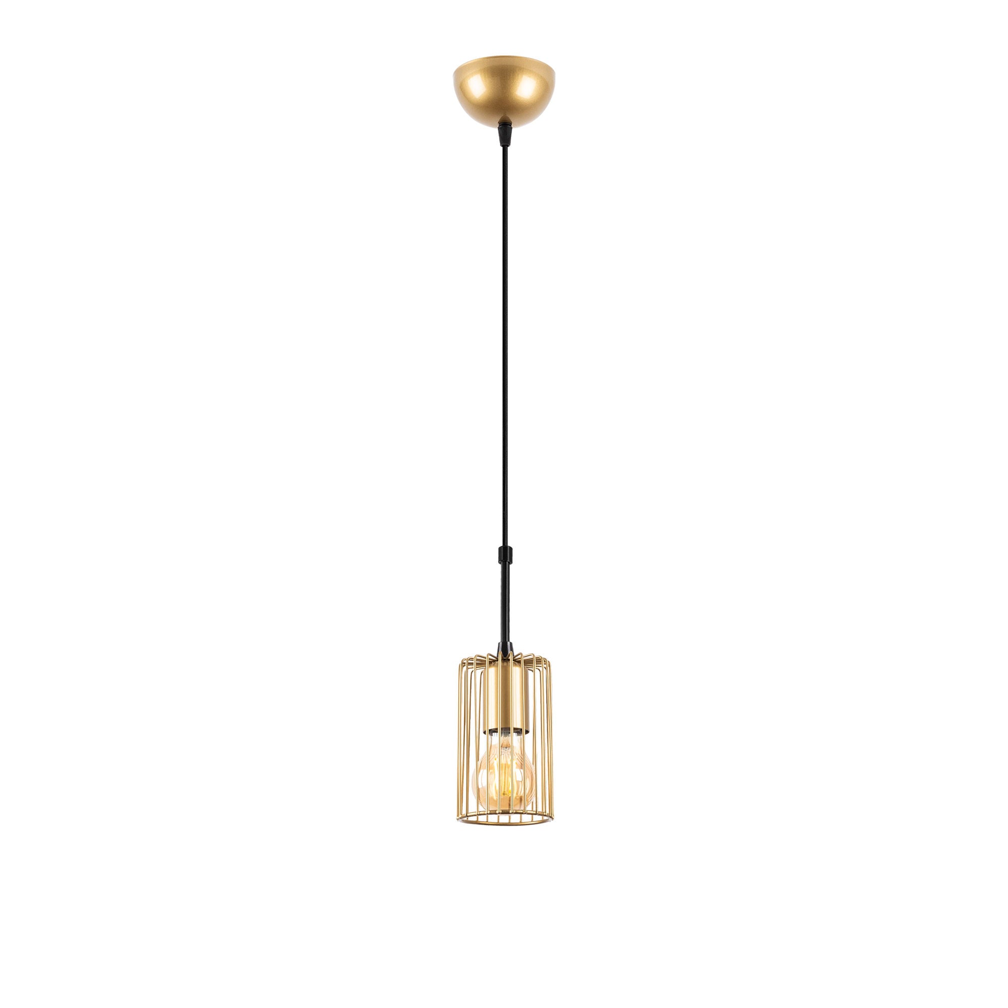 Kemtel - 11846 in Glänzendes Gold präsentiert im Onlineshop von KAQTU Design AG. Pendelleuchte ist von Opviq