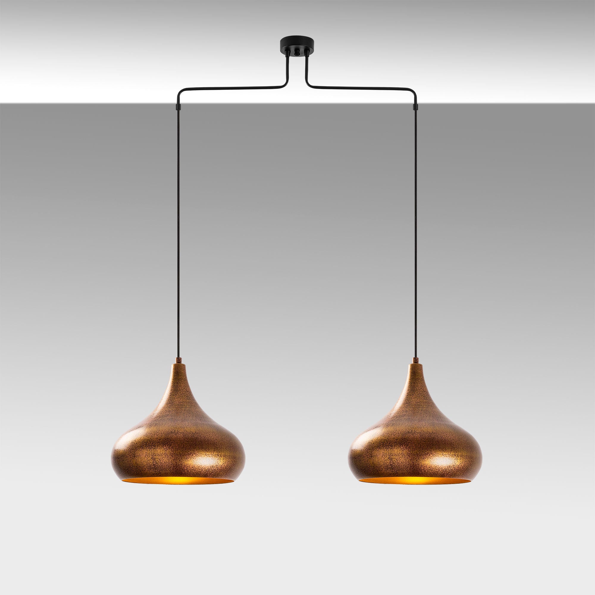 Muba - 11551 in Patina präsentiert im Onlineshop von KAQTU Design AG. Pendelleuchte ist von Opviq