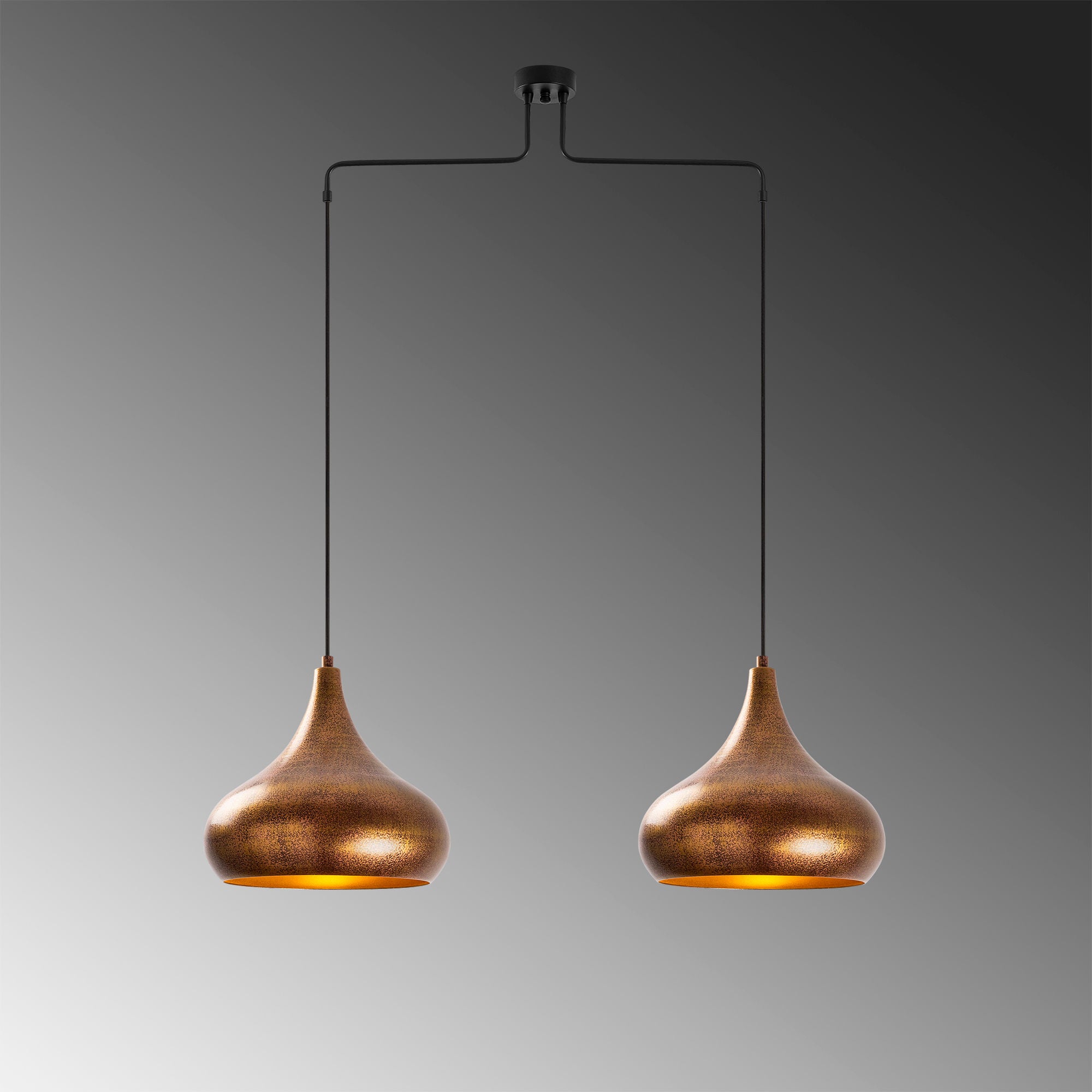 Muba - 11551 in Patina präsentiert im Onlineshop von KAQTU Design AG. Pendelleuchte ist von Opviq
