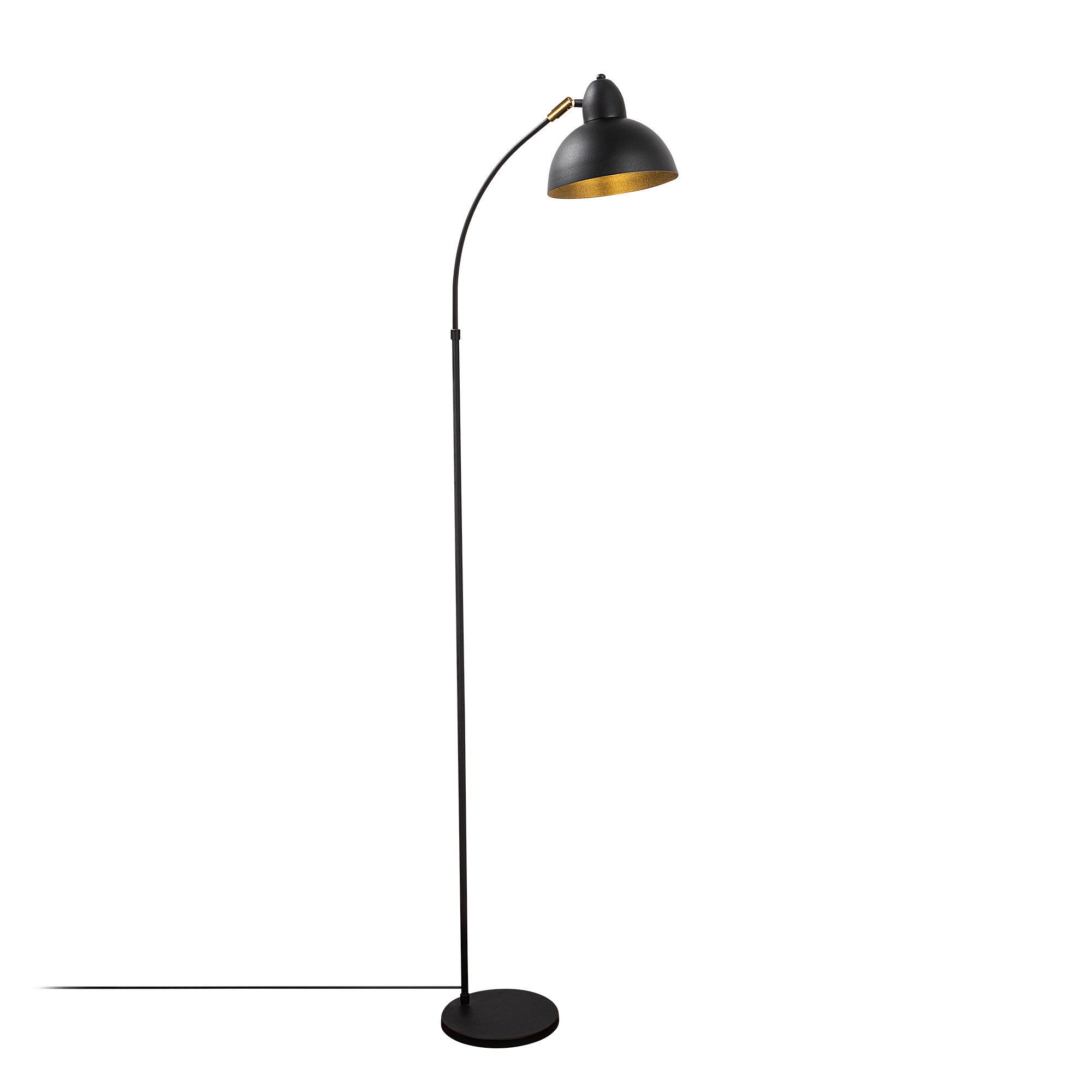 Varzan - 10855 in Schwarz Antiquität präsentiert im Onlineshop von KAQTU Design AG. Stehleuchte ist von Opviq