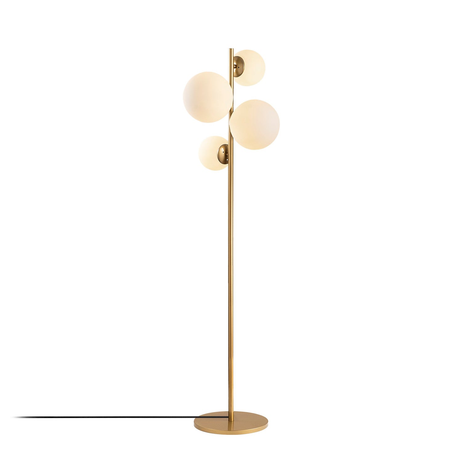 Fazli - 10523 in Gold präsentiert im Onlineshop von KAQTU Design AG. Stehleuchte ist von Opviq