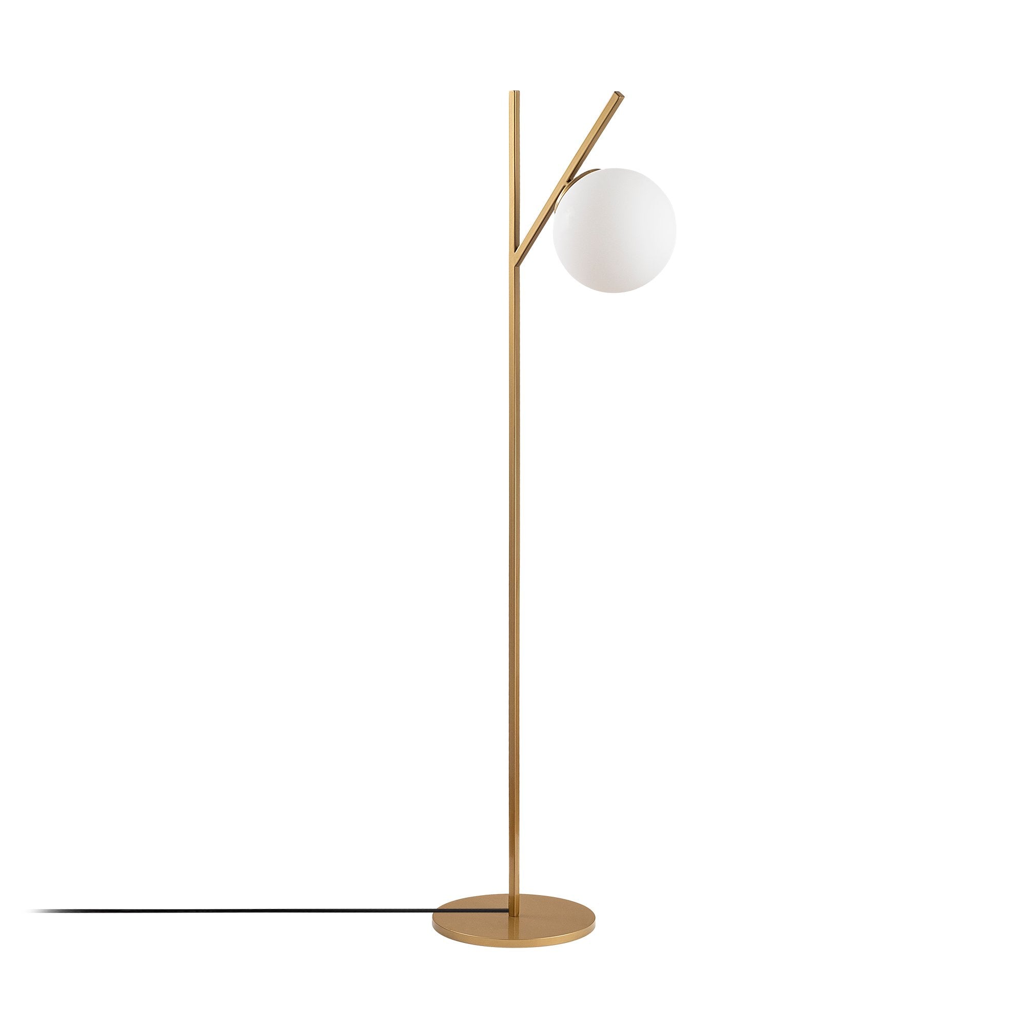 Fork - 13028 in Gold präsentiert im Onlineshop von KAQTU Design AG. Stehleuchte ist von Opviq