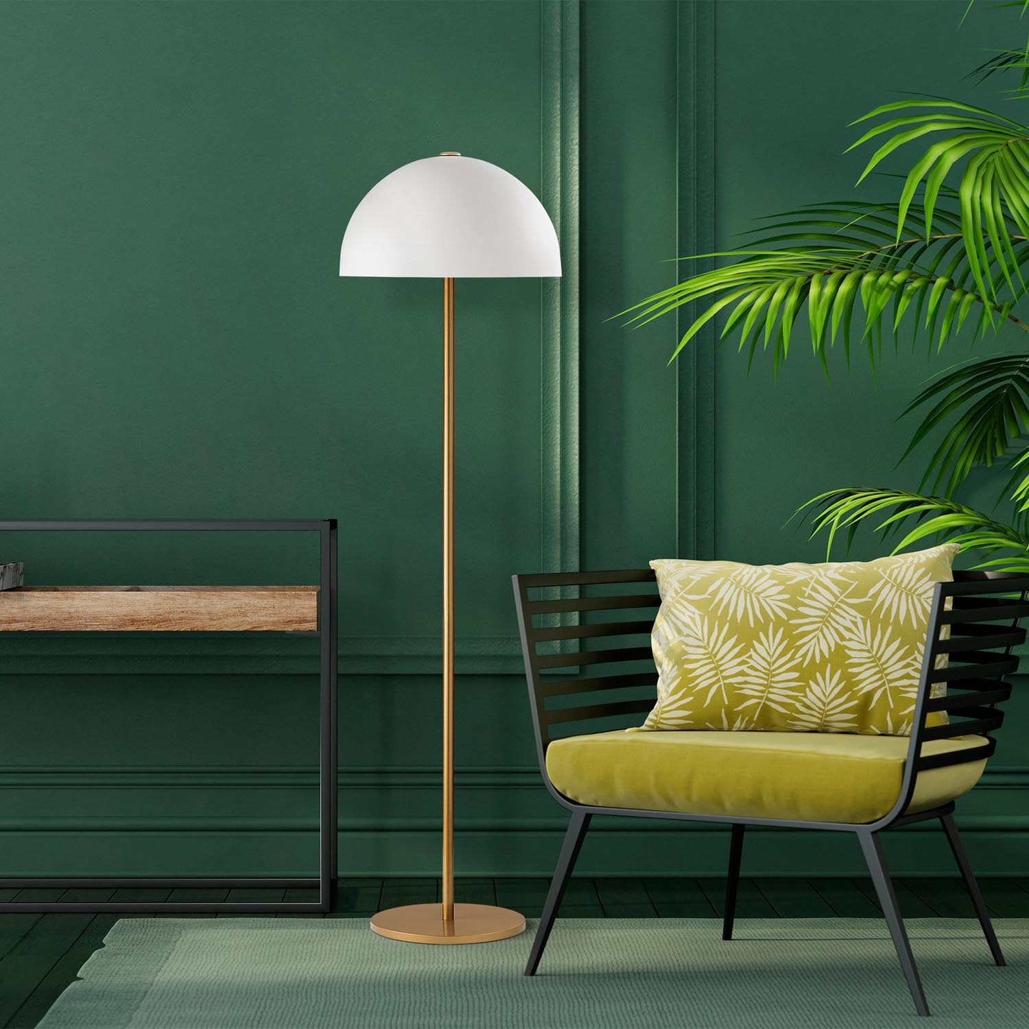 Mixed - 11514 in Gold präsentiert im Onlineshop von KAQTU Design AG. Stehleuchte ist von Opviq