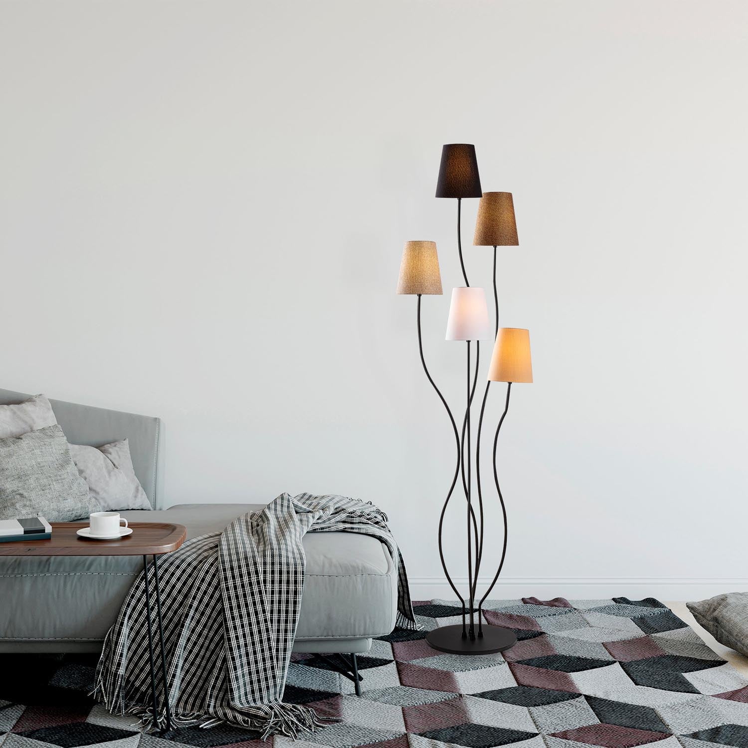 Bonibon - 13233 in Mehrfarbig präsentiert im Onlineshop von KAQTU Design AG. Stehleuchte ist von Opviq