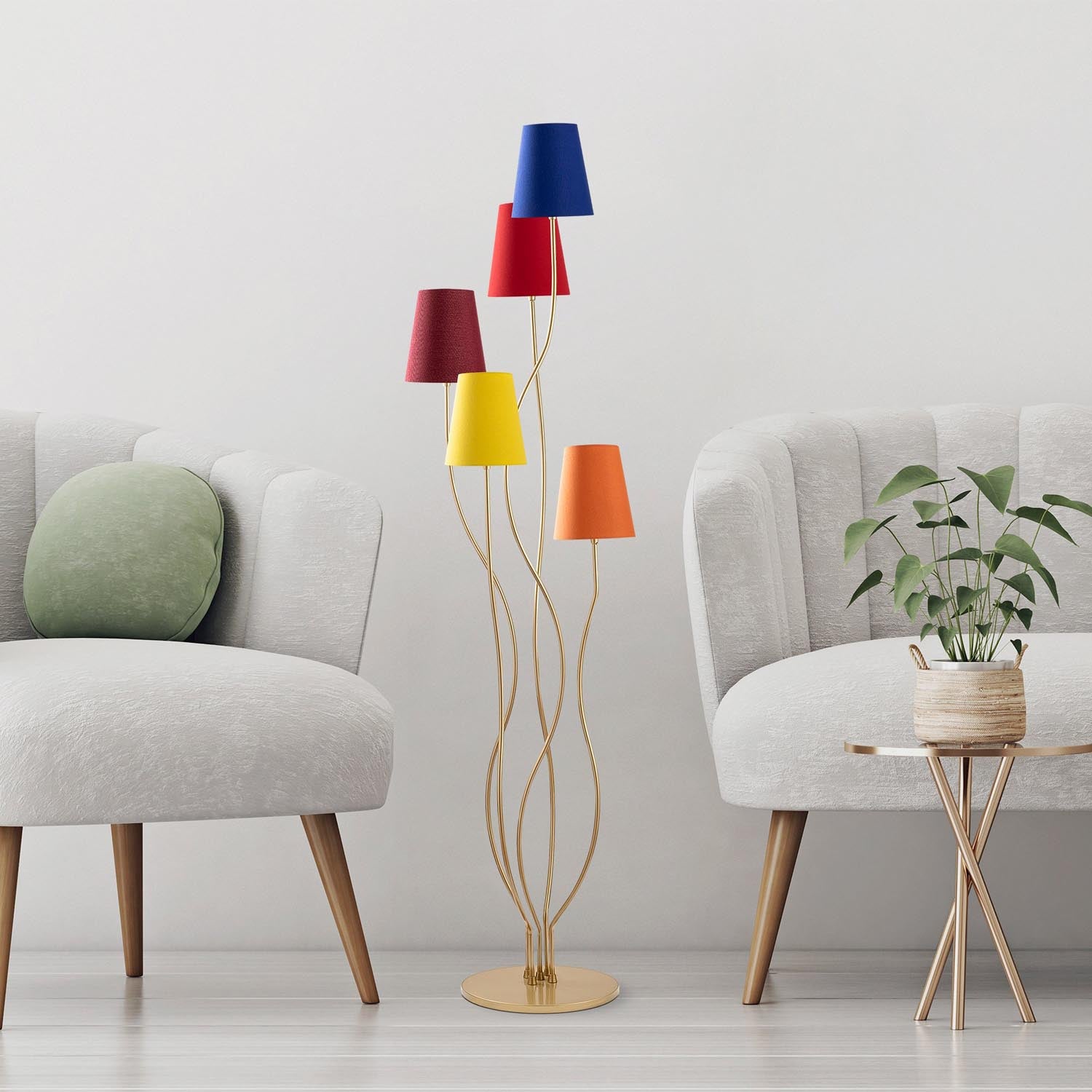 Bonibon - 13238 in Mehrfarbig präsentiert im Onlineshop von KAQTU Design AG. Stehleuchte ist von Opviq