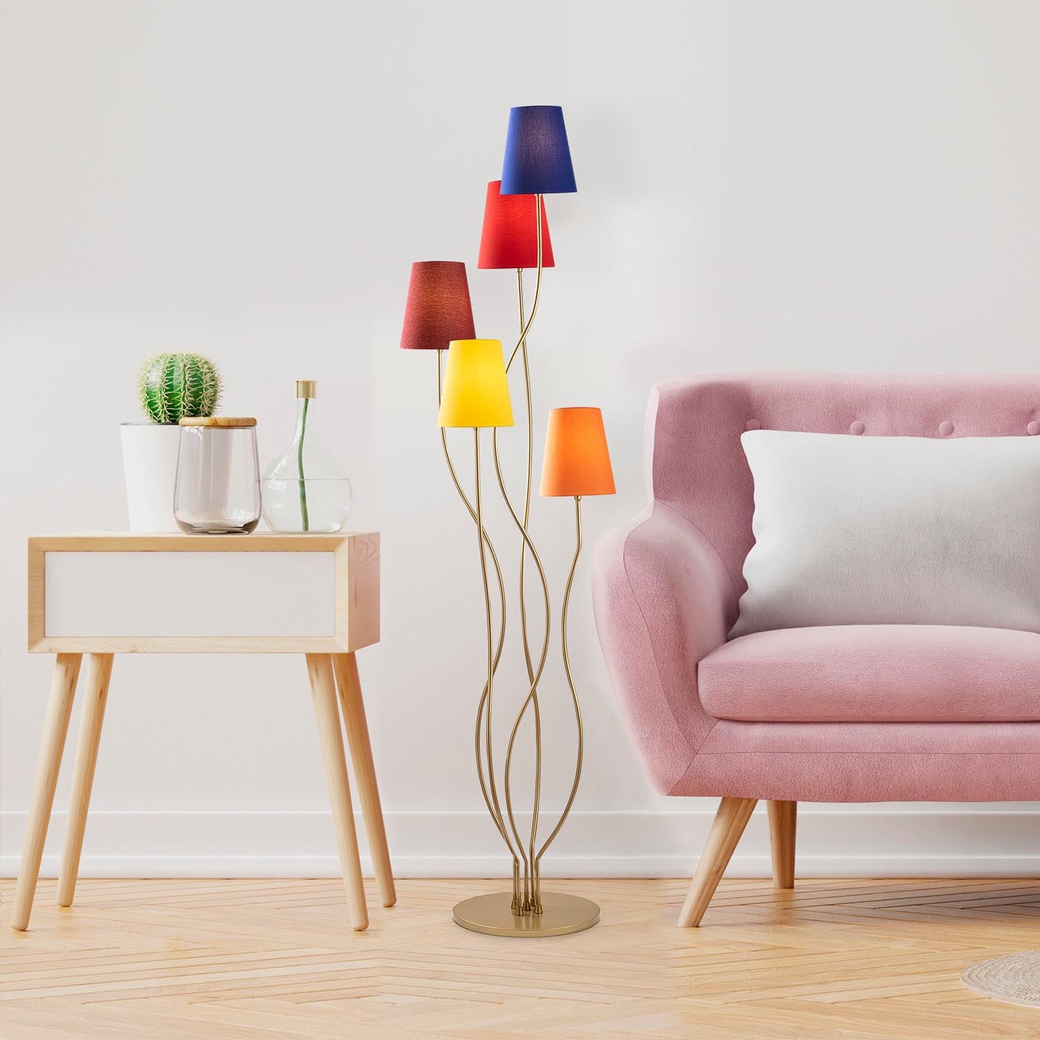 Bonibon - 13238 in Mehrfarbig präsentiert im Onlineshop von KAQTU Design AG. Stehleuchte ist von Opviq
