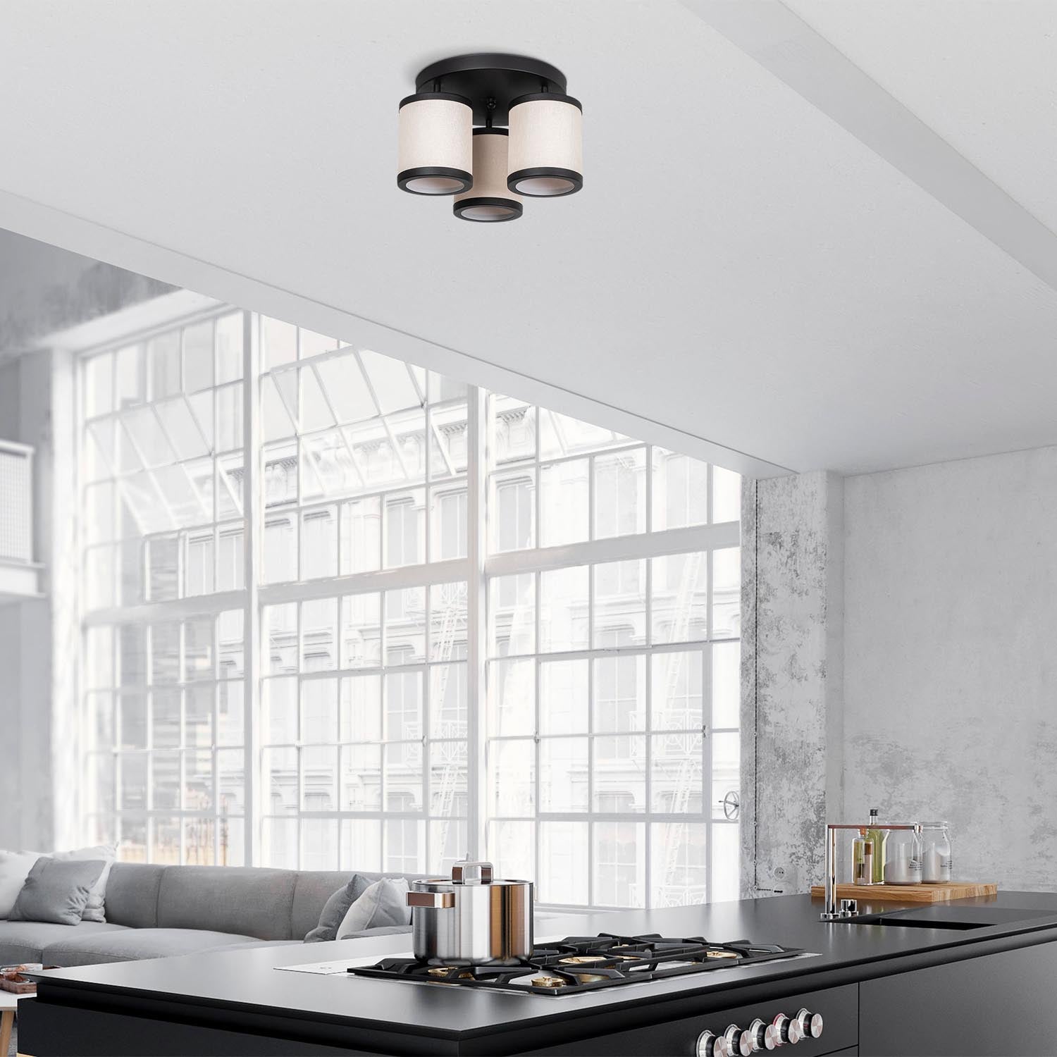 Way - 11626 in Schwarz Weiss präsentiert im Onlineshop von KAQTU Design AG. Deckenleuchte ist von Opviq