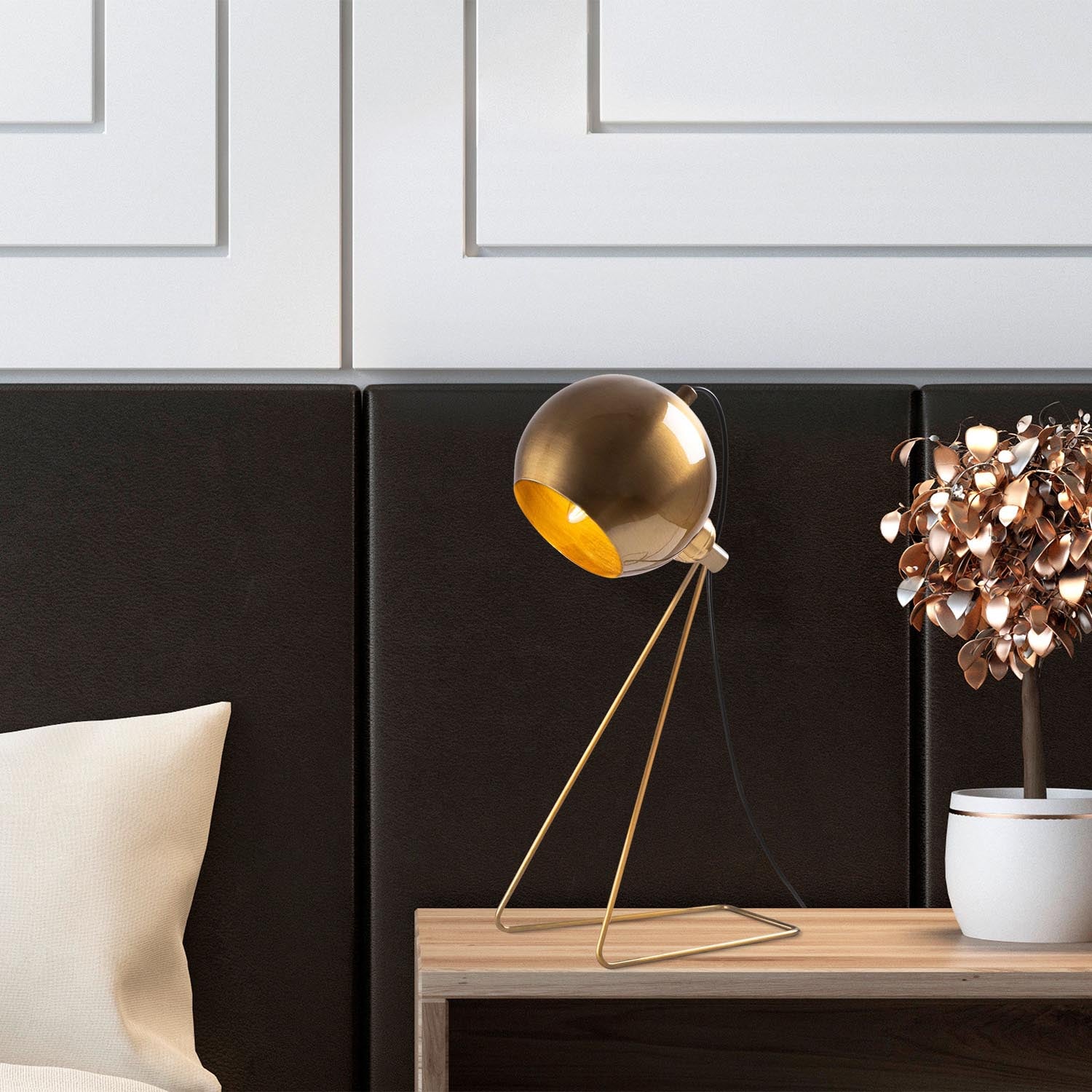 Mixed - 11495 in Vintage präsentiert im Onlineshop von KAQTU Design AG. Tischleuchte ist von Opviq