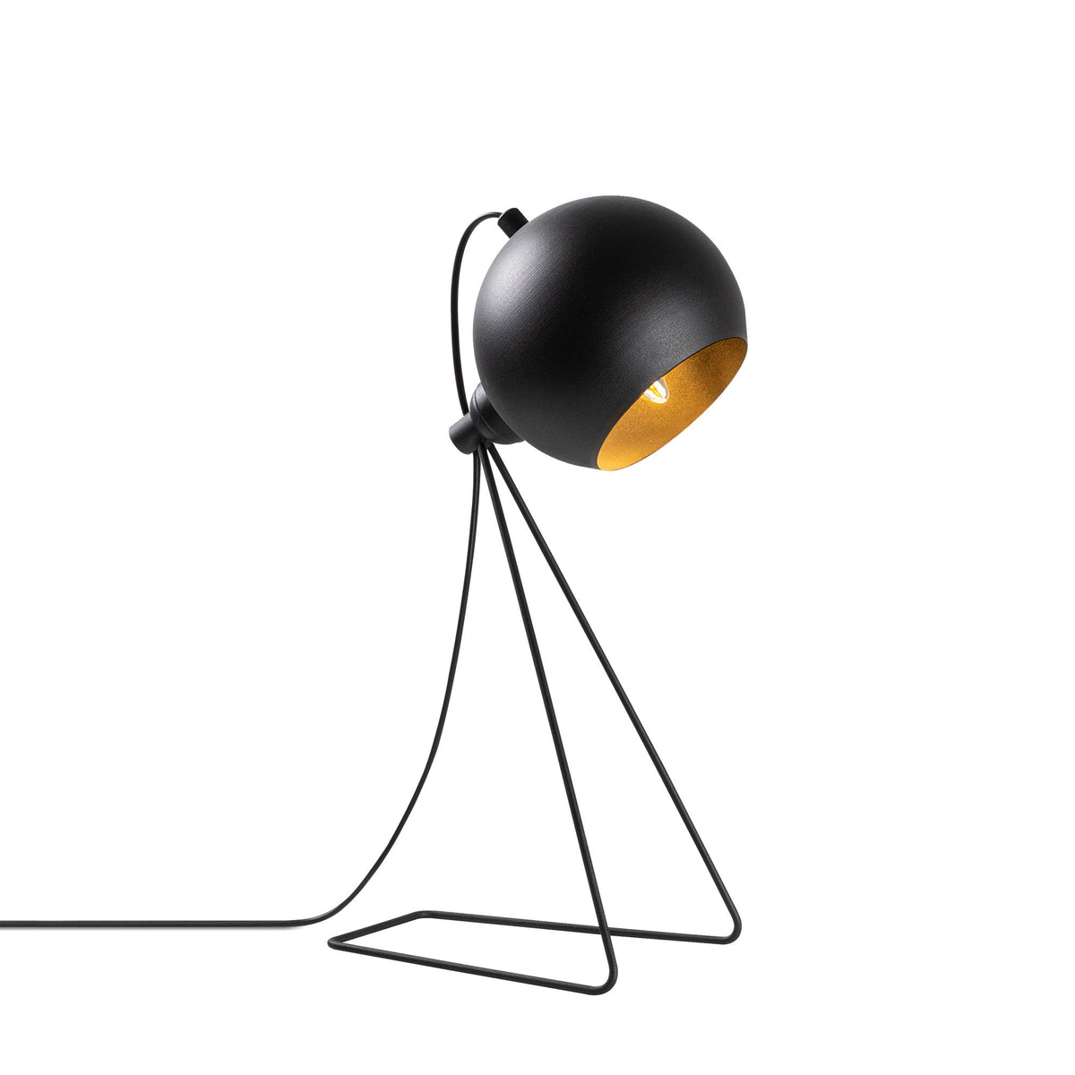Mixed Tischleuchte - Schwarz Gold in Schwarz Gold präsentiert im Onlineshop von KAQTU Design AG. Tischleuchte ist von Opviq