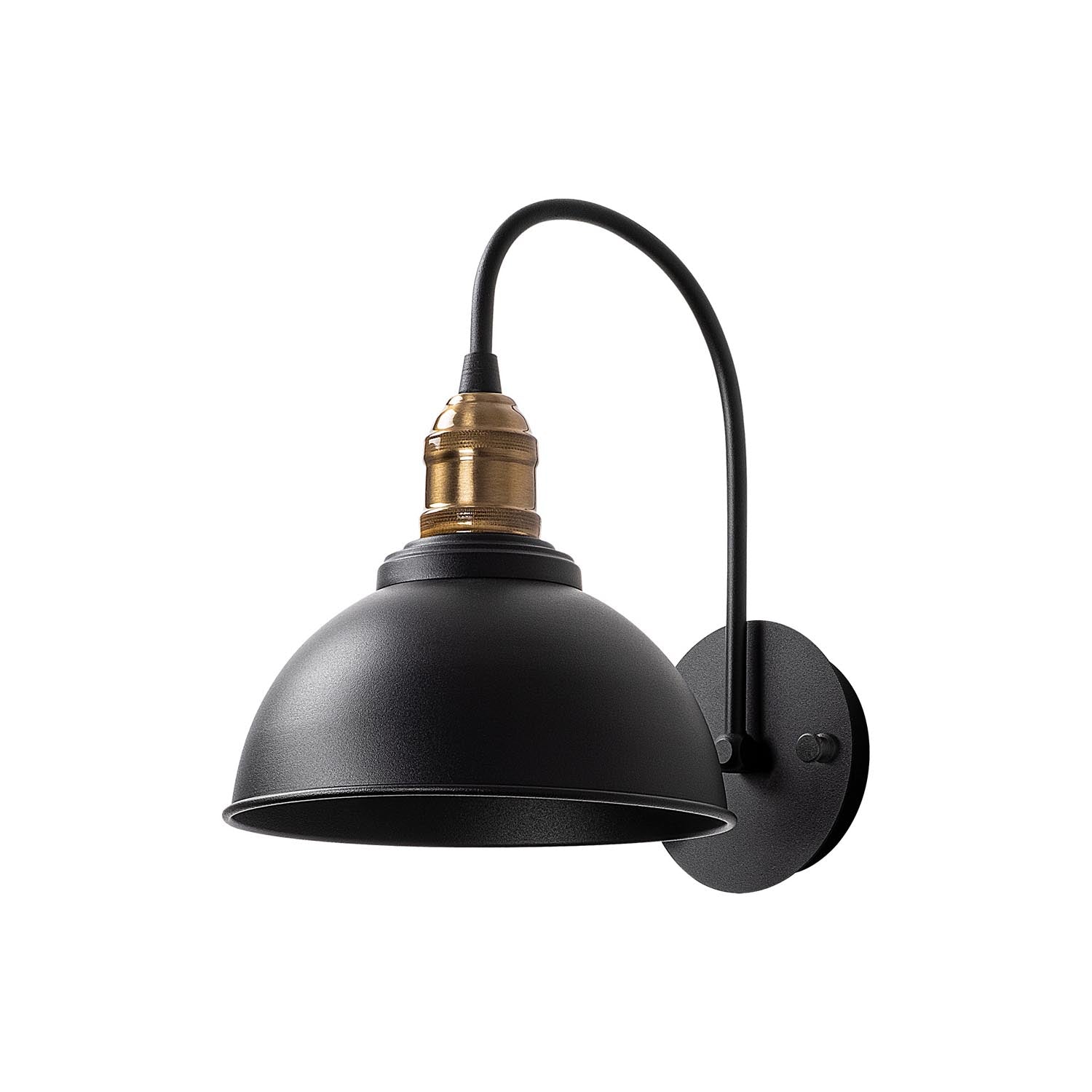 Varzan - 10840 in Schwarz Antiquität präsentiert im Onlineshop von KAQTU Design AG. Wandleuchte ist von Opviq
