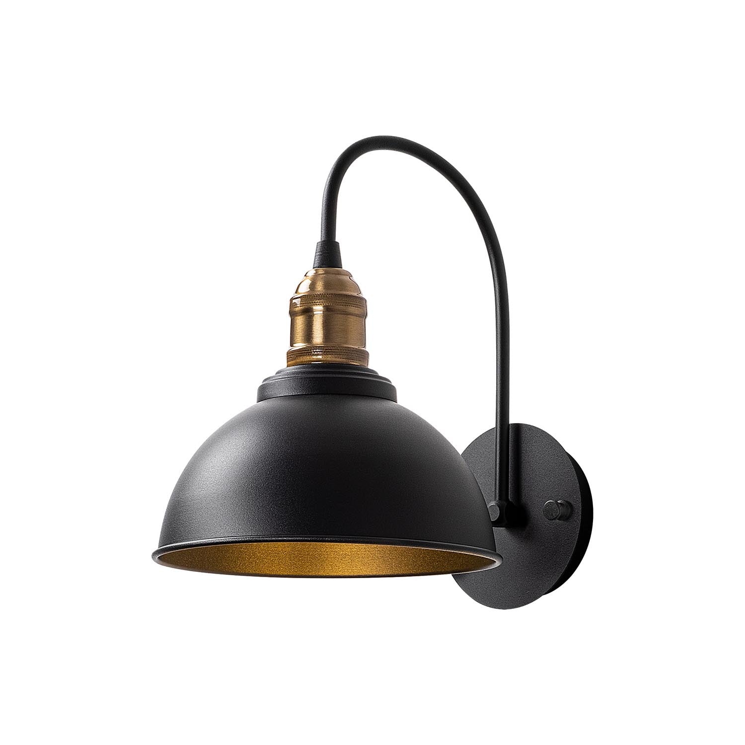 Varzan - 10840 in Schwarz Antiquität präsentiert im Onlineshop von KAQTU Design AG. Wandleuchte ist von Opviq