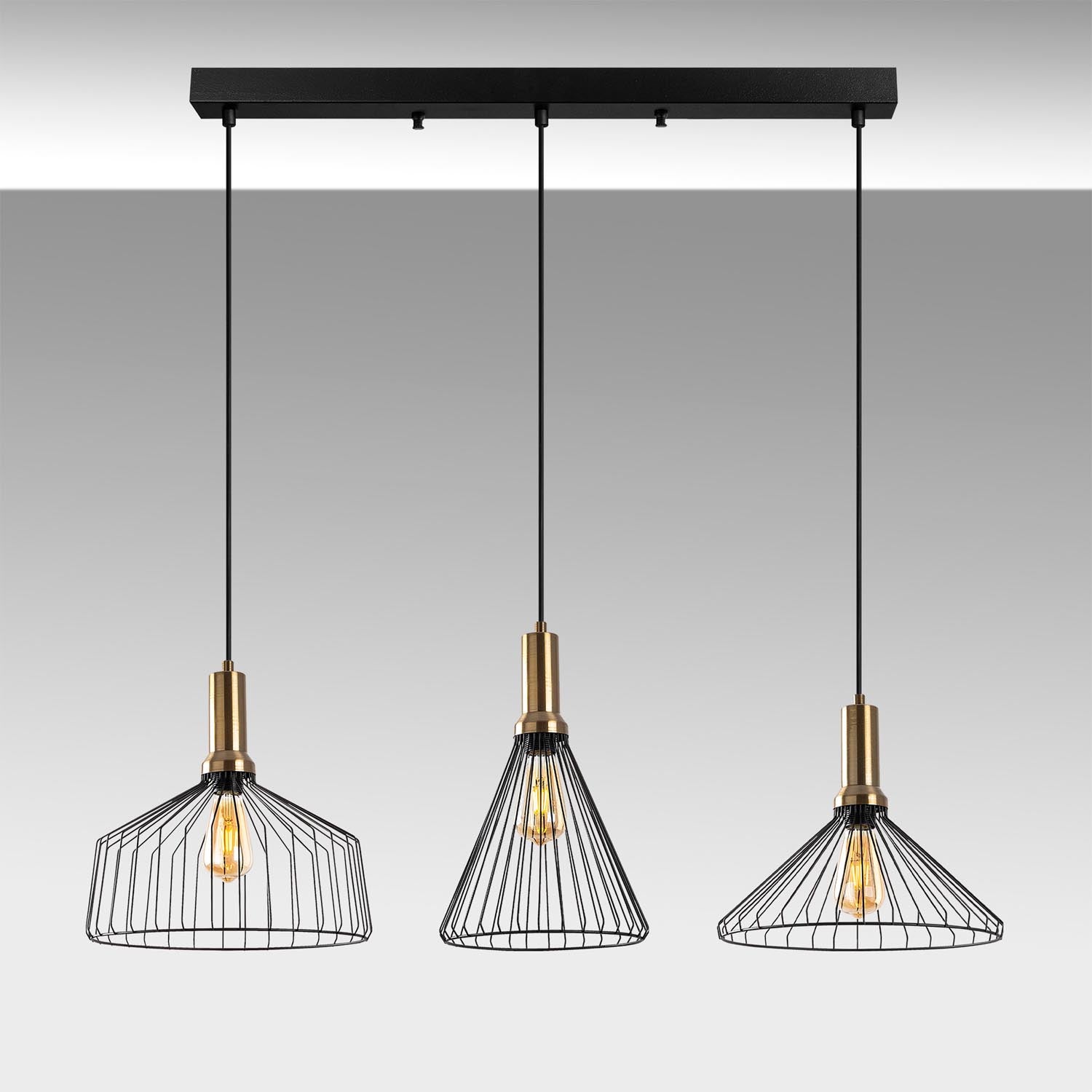 Dear - 11220 in Schwarz Antiquität präsentiert im Onlineshop von KAQTU Design AG. Pendelleuchte ist von Opviq