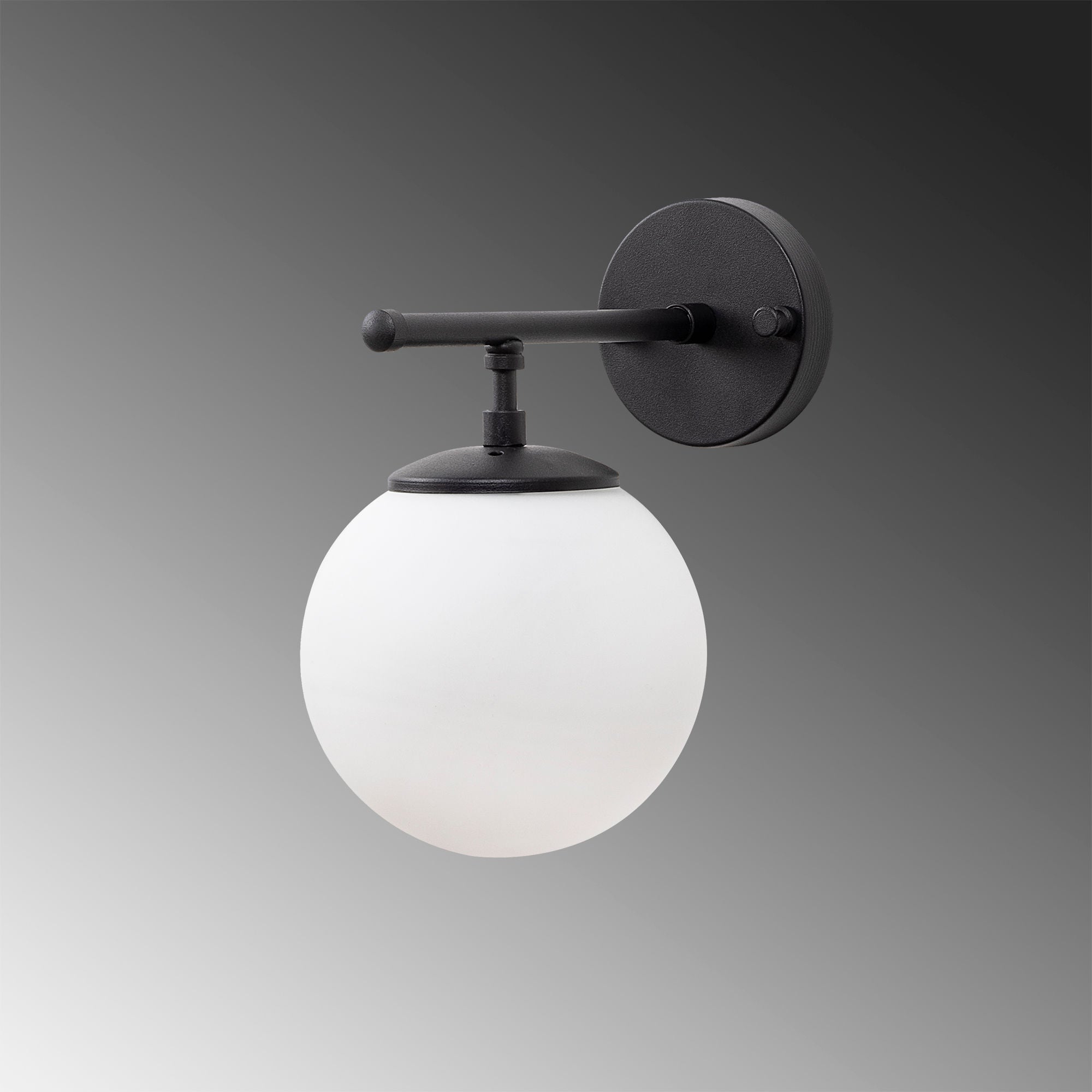 Roe - 10715 in Schwarz
 Creme präsentiert im Onlineshop von KAQTU Design AG. Wandleuchte ist von Opviq