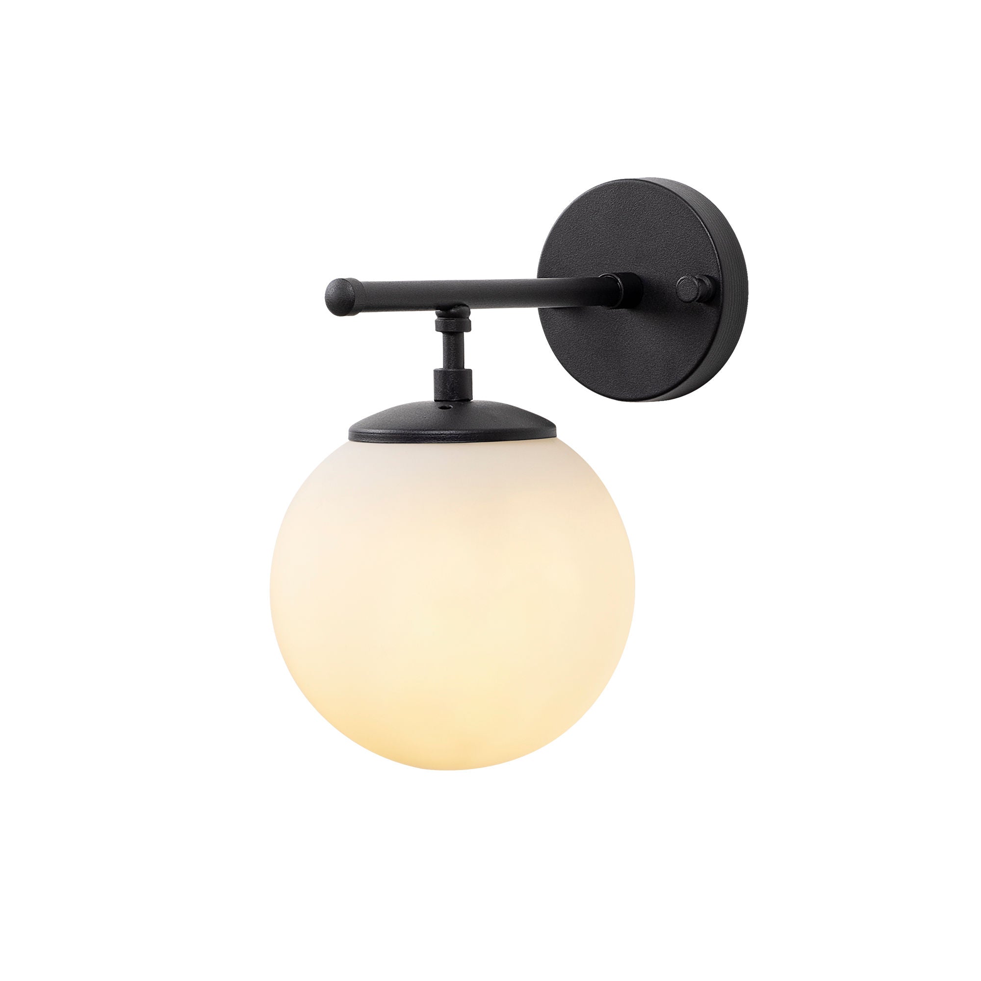 Roe - 10715 in Schwarz
 Creme präsentiert im Onlineshop von KAQTU Design AG. Wandleuchte ist von Opviq