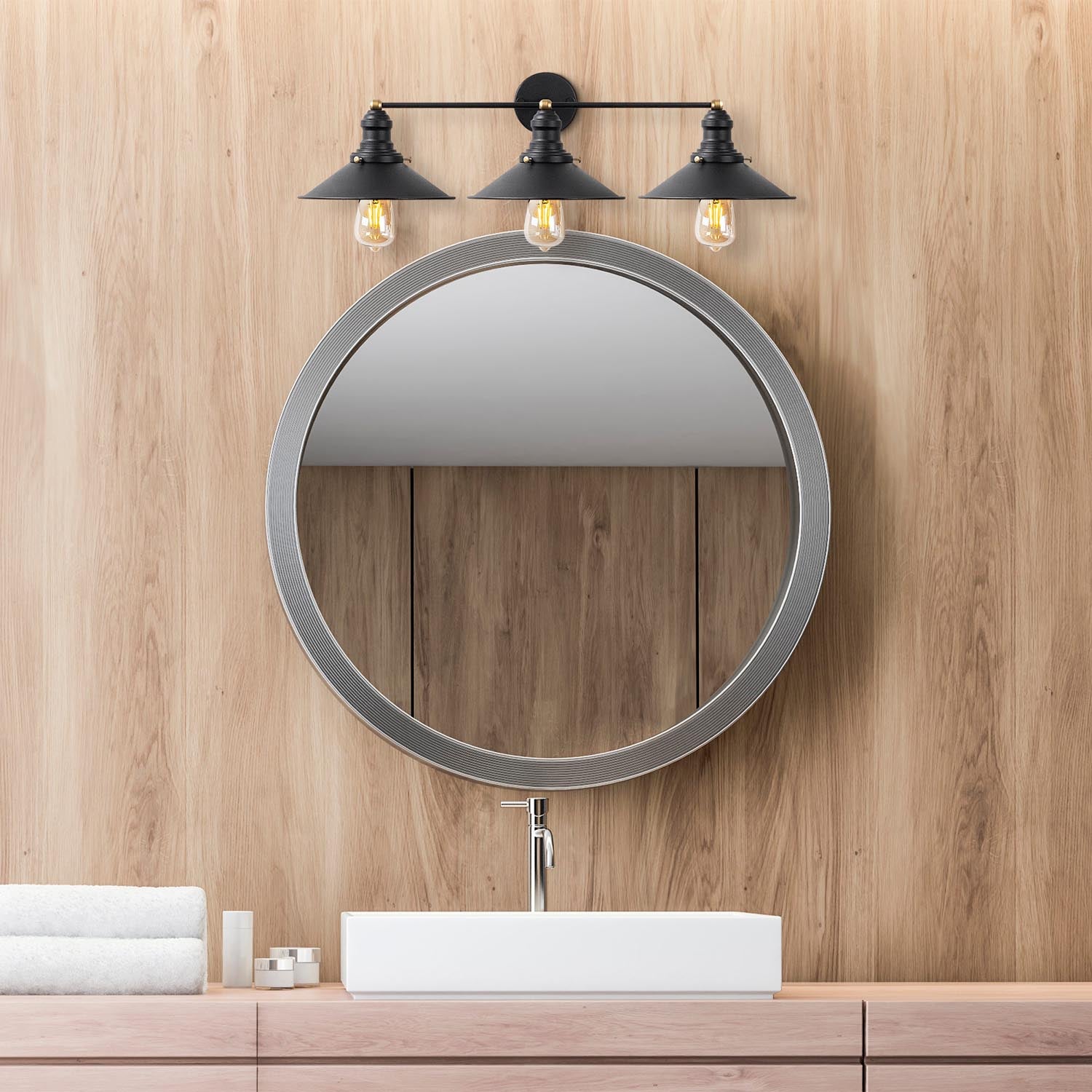 Conical - 12185 in Schwarz Antiquität präsentiert im Onlineshop von KAQTU Design AG. Wandleuchte ist von Opviq