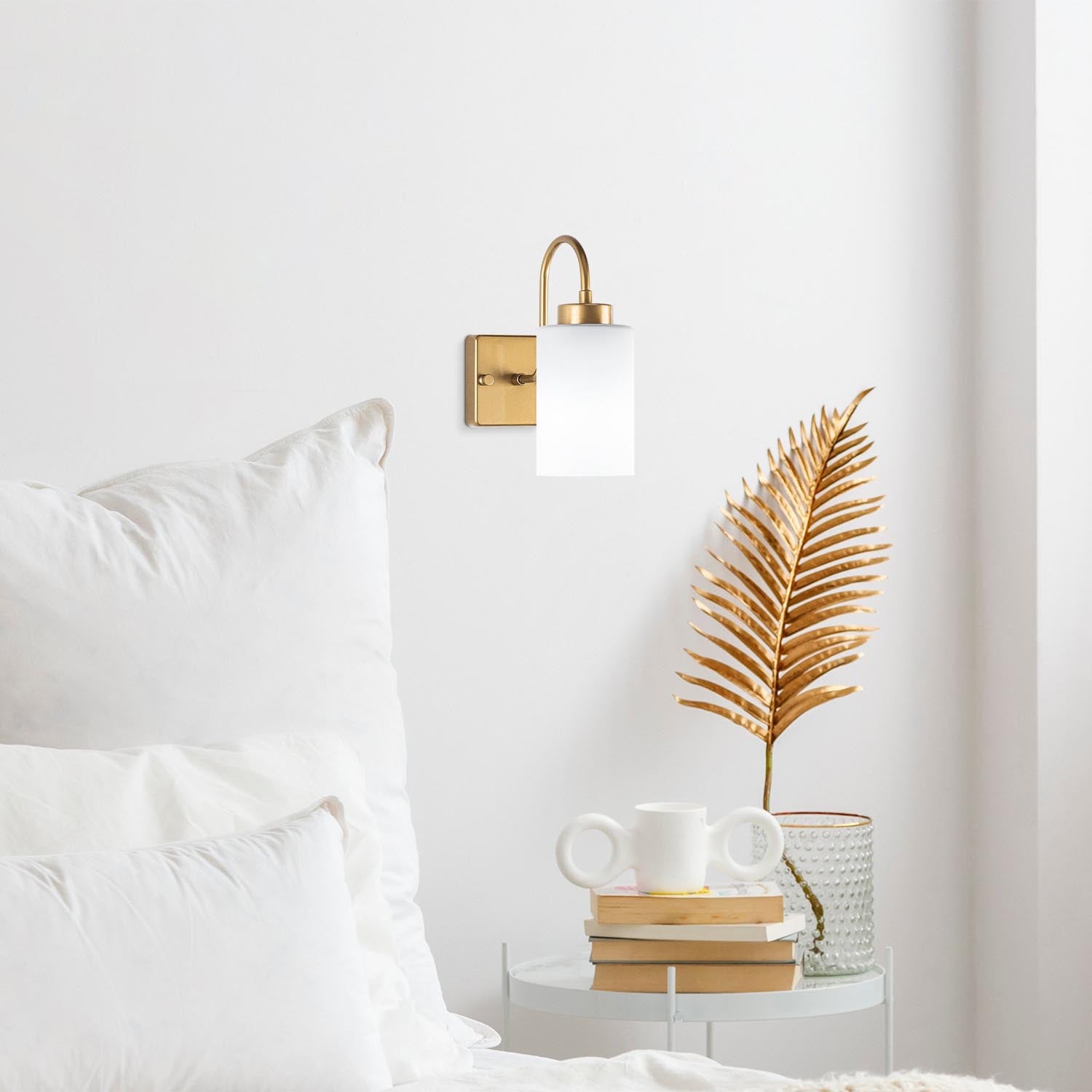 Duzsuz - 13140 in Weisses Gold präsentiert im Onlineshop von KAQTU Design AG. Wandleuchte ist von Opviq