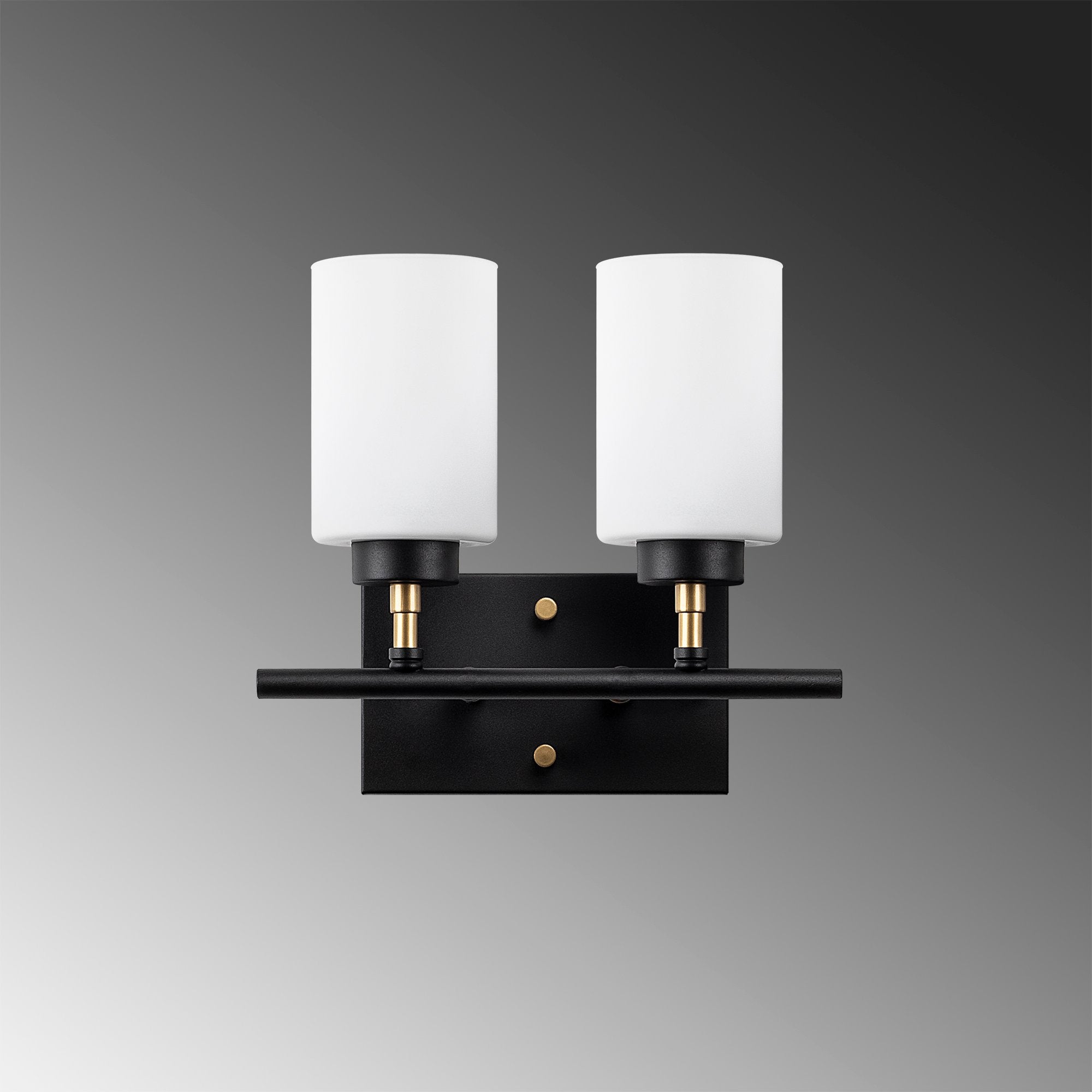Yensuk - 13122 in Schwarz Gold Weiss präsentiert im Onlineshop von KAQTU Design AG. Wandleuchte ist von Opviq