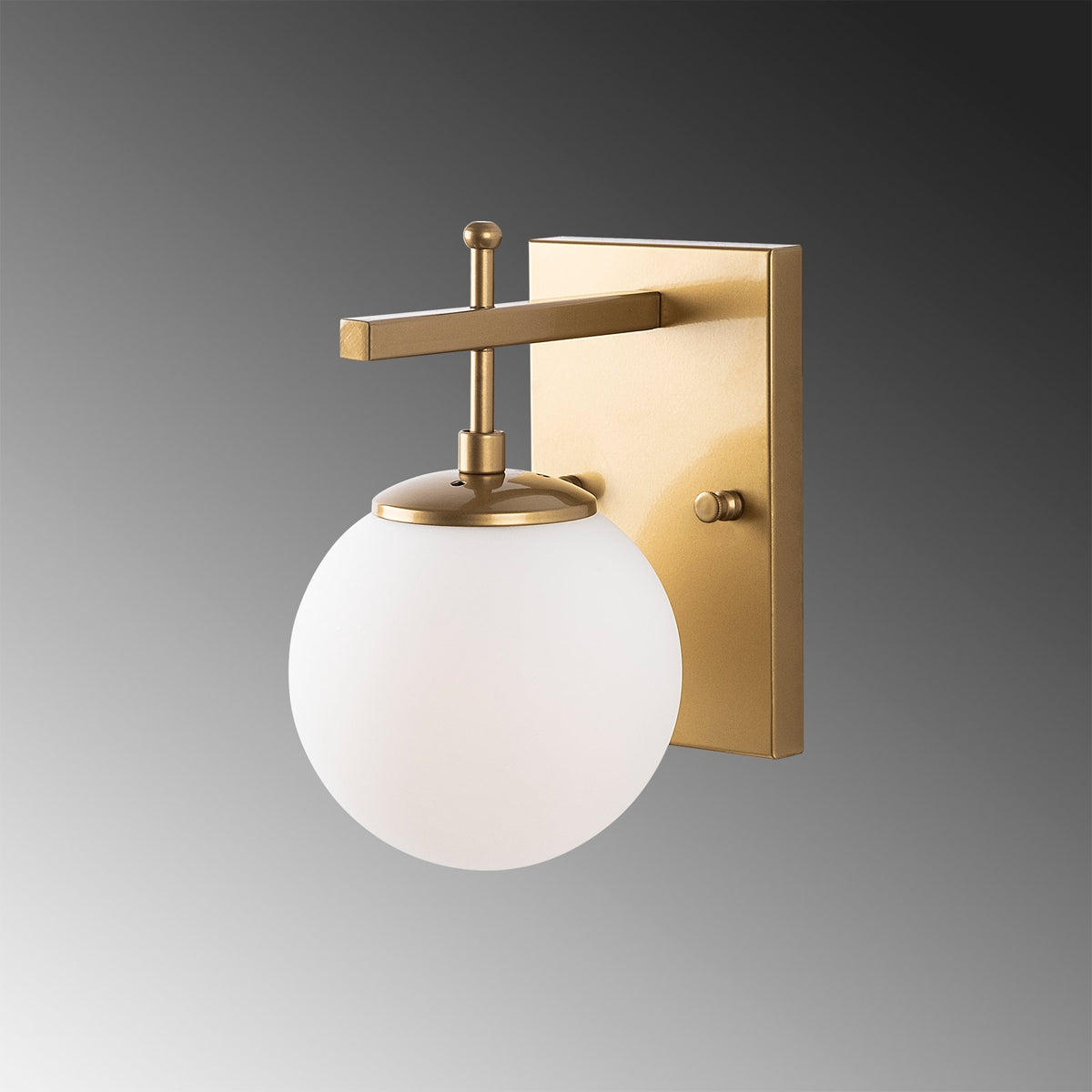 Zahar Wandleuchte - Gold in Gold präsentiert im Onlineshop von KAQTU Design AG. Wandleuchte ist von Opviq