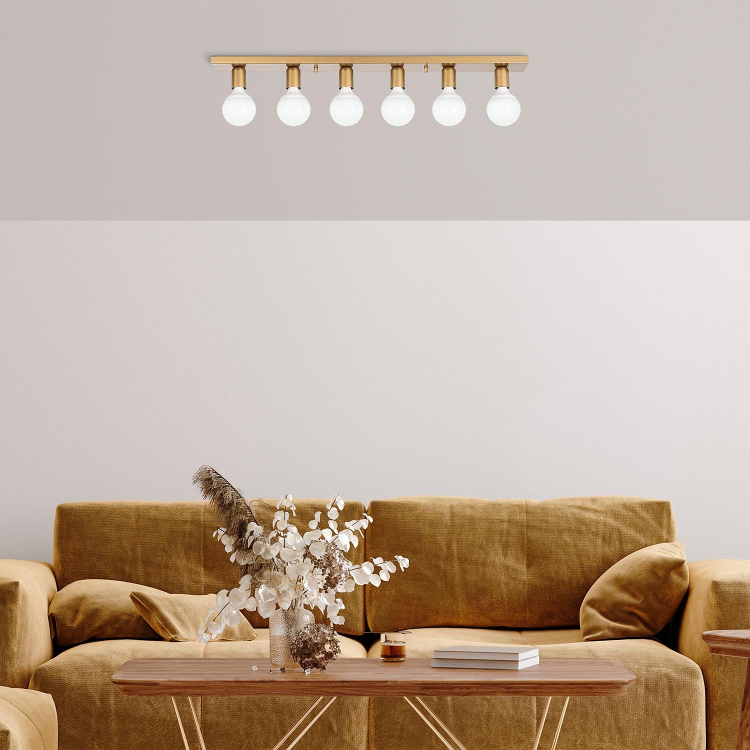 Mirro - 12227 in Gold präsentiert im Onlineshop von KAQTU Design AG. Deckenleuchte ist von Opviq