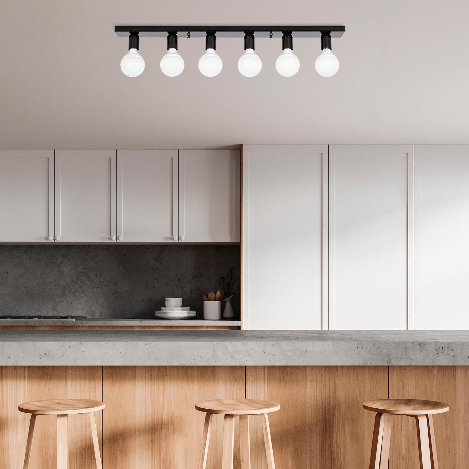 Mirro - 12225 in Schwarz Weiss präsentiert im Onlineshop von KAQTU Design AG. Deckenleuchte ist von Opviq