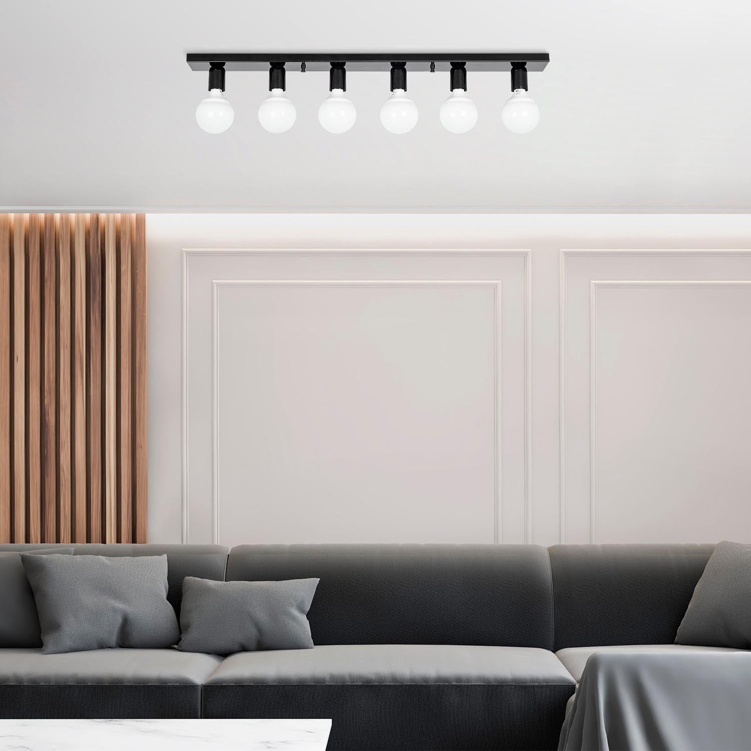 Mirro - 12225 in Schwarz Weiss präsentiert im Onlineshop von KAQTU Design AG. Deckenleuchte ist von Opviq