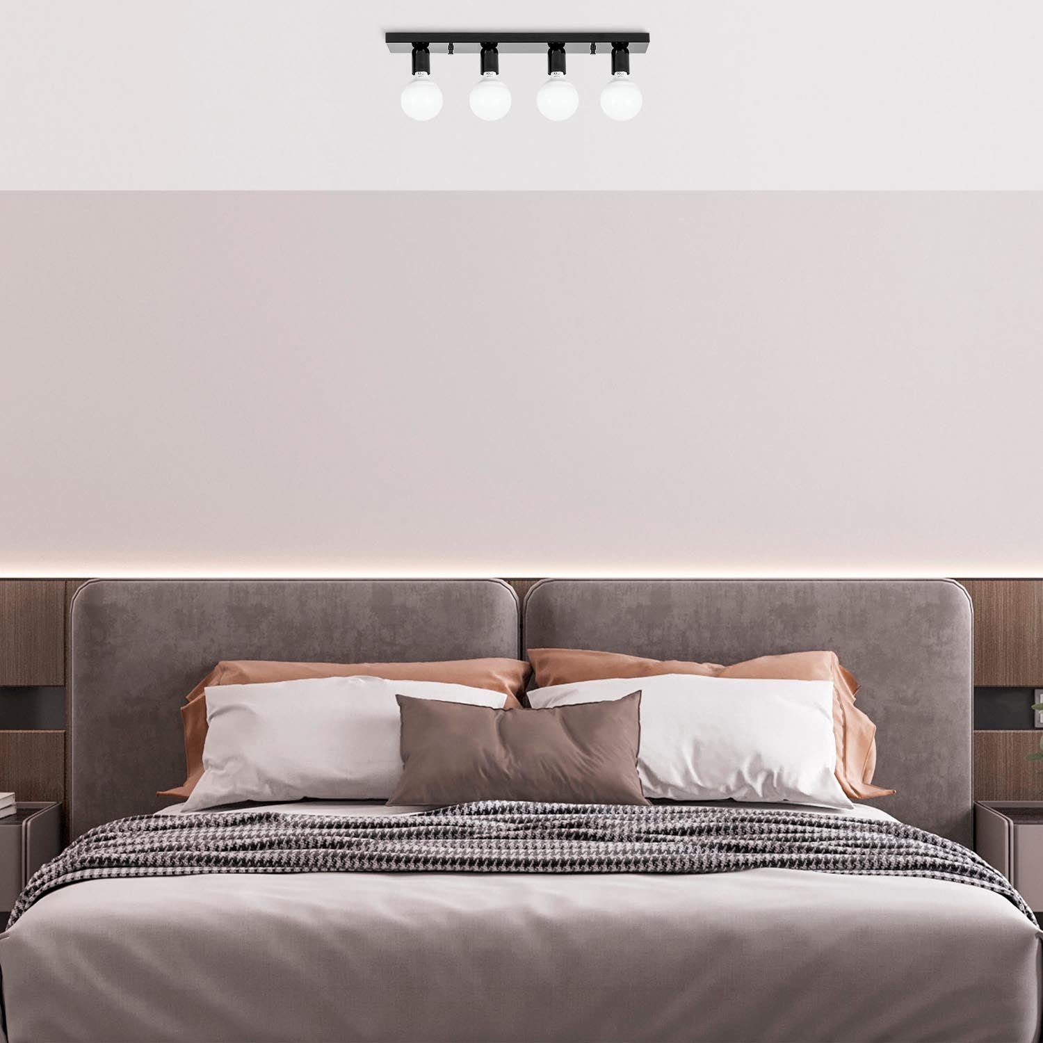 Mirro - 12230 in Schwarz Weiss präsentiert im Onlineshop von KAQTU Design AG. Deckenleuchte ist von Opviq