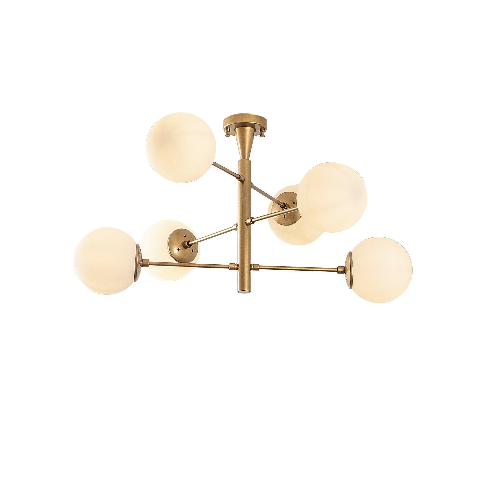 Arge - 10173 in Gold präsentiert im Onlineshop von KAQTU Design AG. Deckenleuchte ist von Opviq