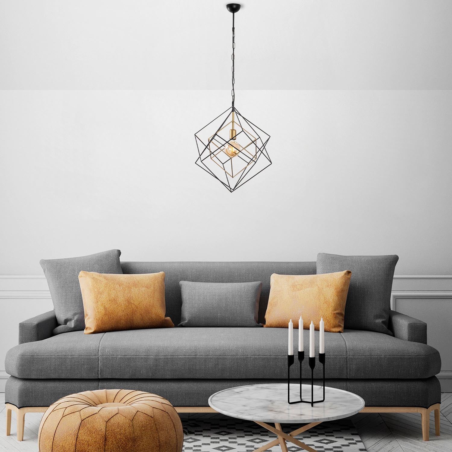 Till - 13254 in Schwarz Antiquität präsentiert im Onlineshop von KAQTU Design AG. Pendelleuchte ist von Opviq