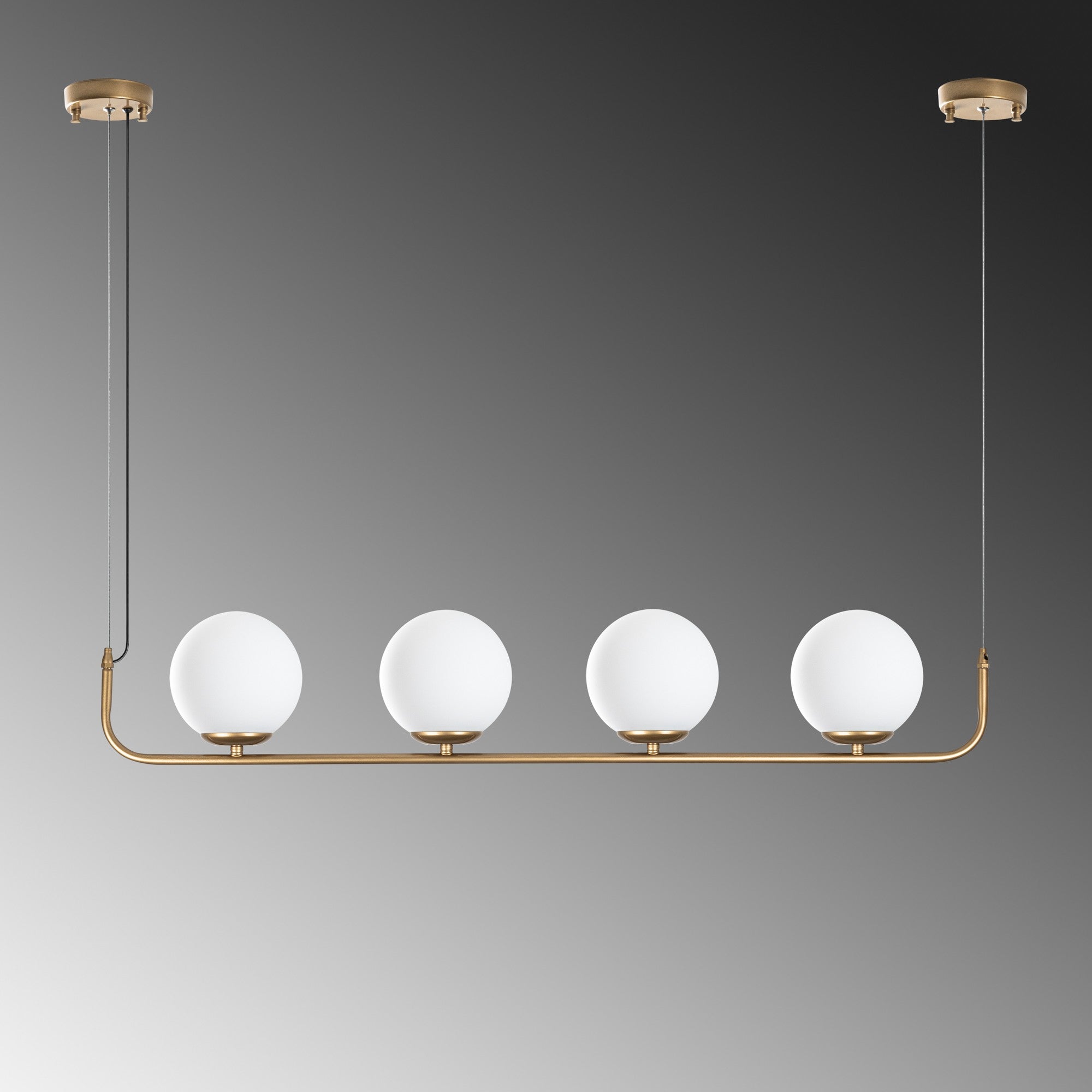 Faruk - 13721 in Gold präsentiert im Onlineshop von KAQTU Design AG. Deckenleuchte ist von Opviq
