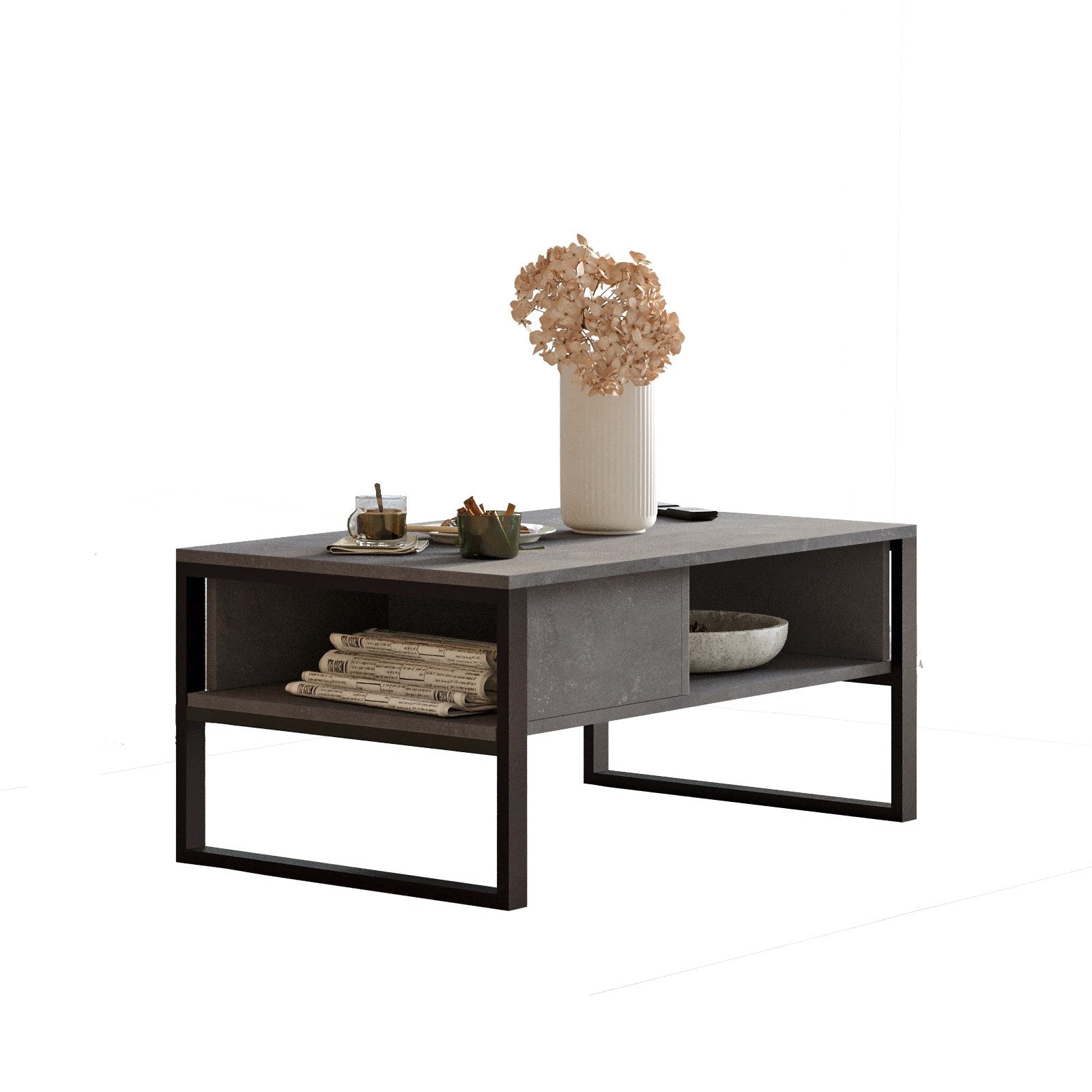 Ml34-Rg in Silber präsentiert im Onlineshop von KAQTU Design AG. Beistelltisch ist von Hanah Home