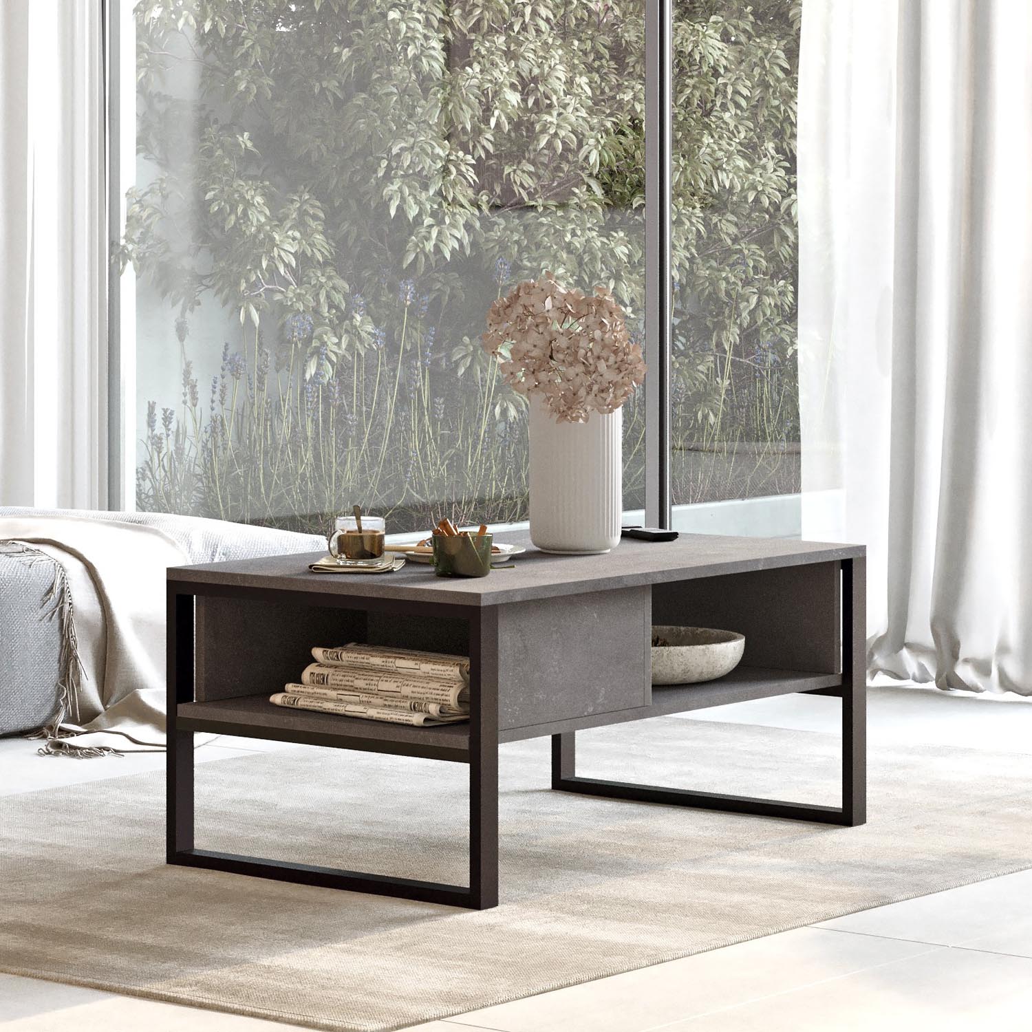 Ml34-Rg in Silber präsentiert im Onlineshop von KAQTU Design AG. Beistelltisch ist von Hanah Home