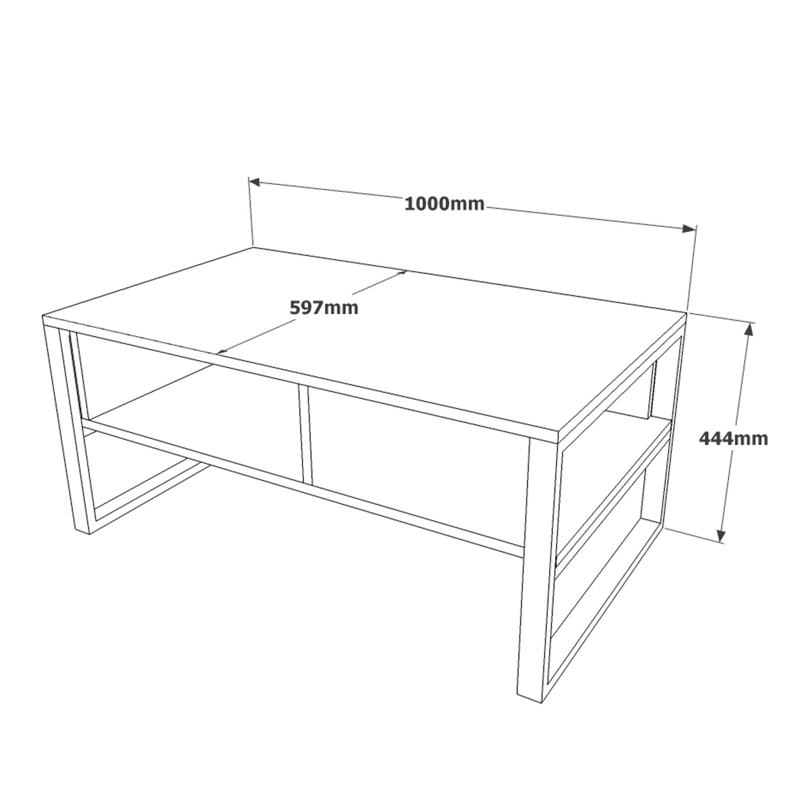 Ml34-Rg in Silber präsentiert im Onlineshop von KAQTU Design AG. Beistelltisch ist von Hanah Home