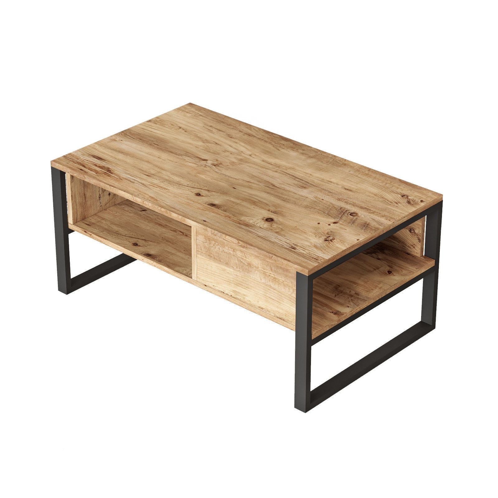 Ml34-A in Atlantische Kiefer präsentiert im Onlineshop von KAQTU Design AG. Beistelltisch ist von Hanah Home