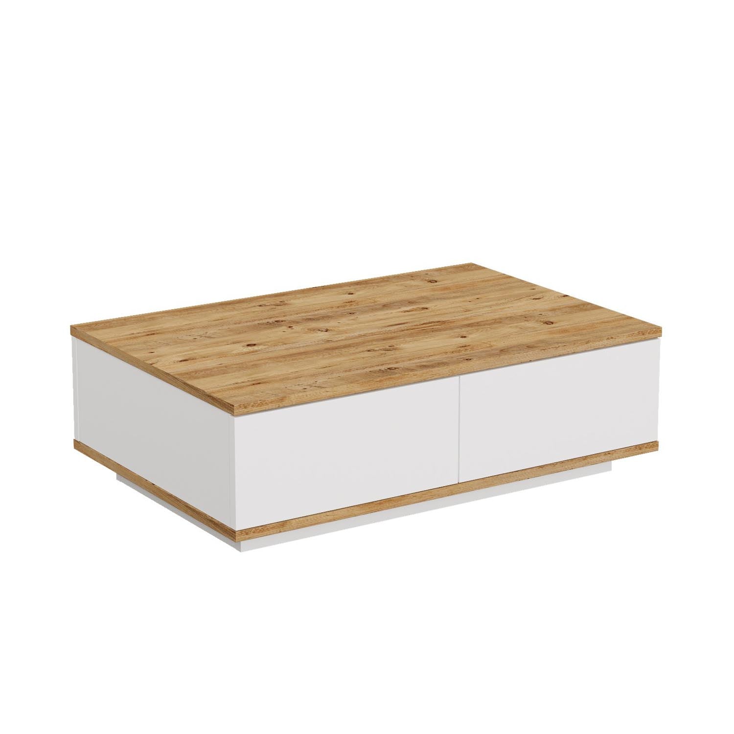 Fr14-Aw in Atlantische Kiefer Weiss präsentiert im Onlineshop von KAQTU Design AG. Beistelltisch ist von Hanah Home