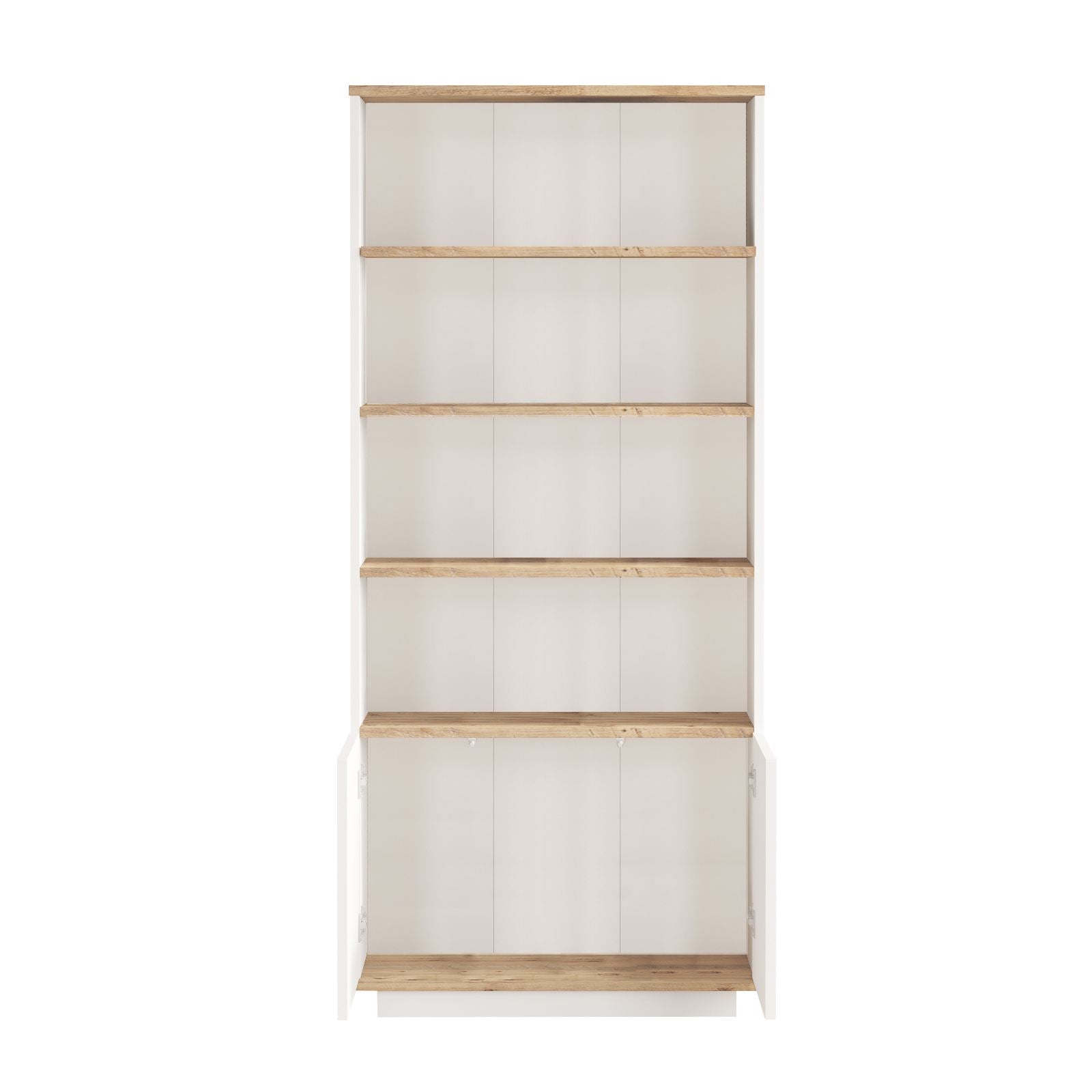 Fr16-Aw in Atlantische Kiefer Weiss präsentiert im Onlineshop von KAQTU Design AG. Bücherregal ist von Hanah Home