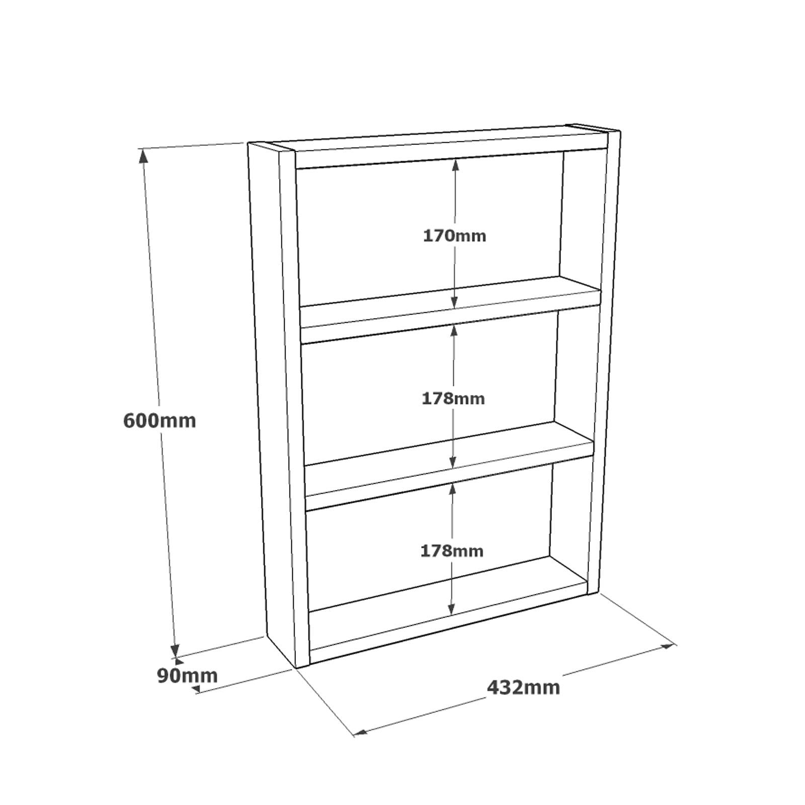 Pr1-Br in Walnuss präsentiert im Onlineshop von KAQTU Design AG. Wandregal ist von Hanah Home