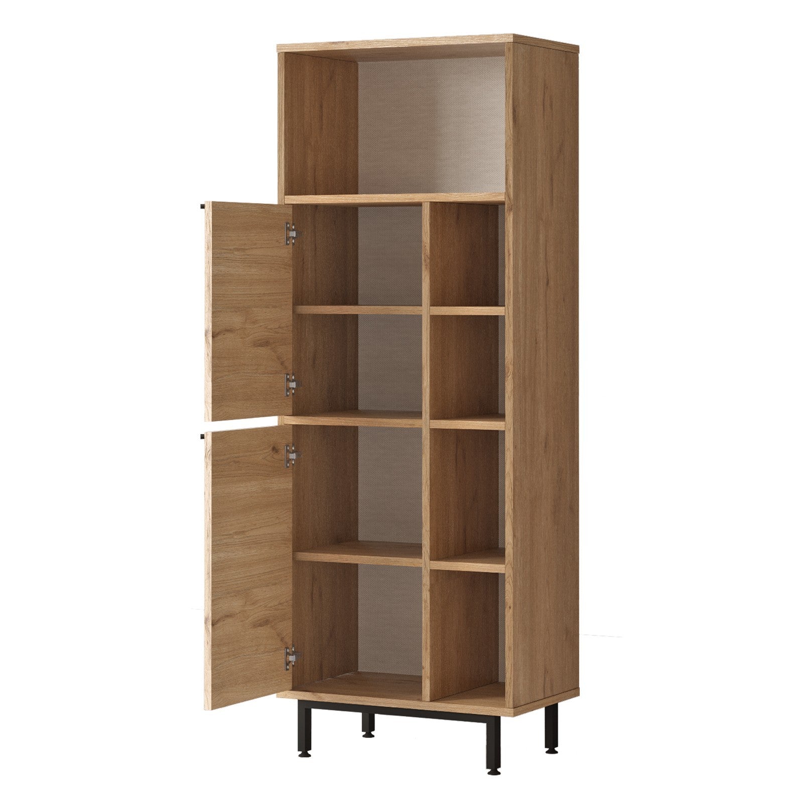 On10C-S in Walnuss präsentiert im Onlineshop von KAQTU Design AG. Kommode ist von Hanah Home