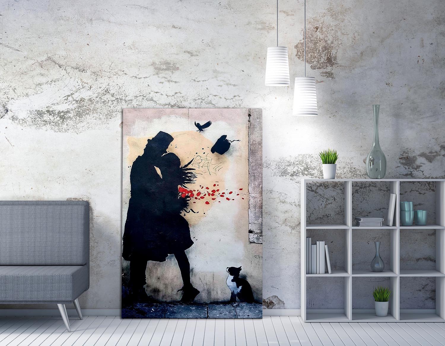 WY04 (50 x 70) in Mehrfarbig präsentiert im Onlineshop von KAQTU Design AG. Bild ist von Wallity