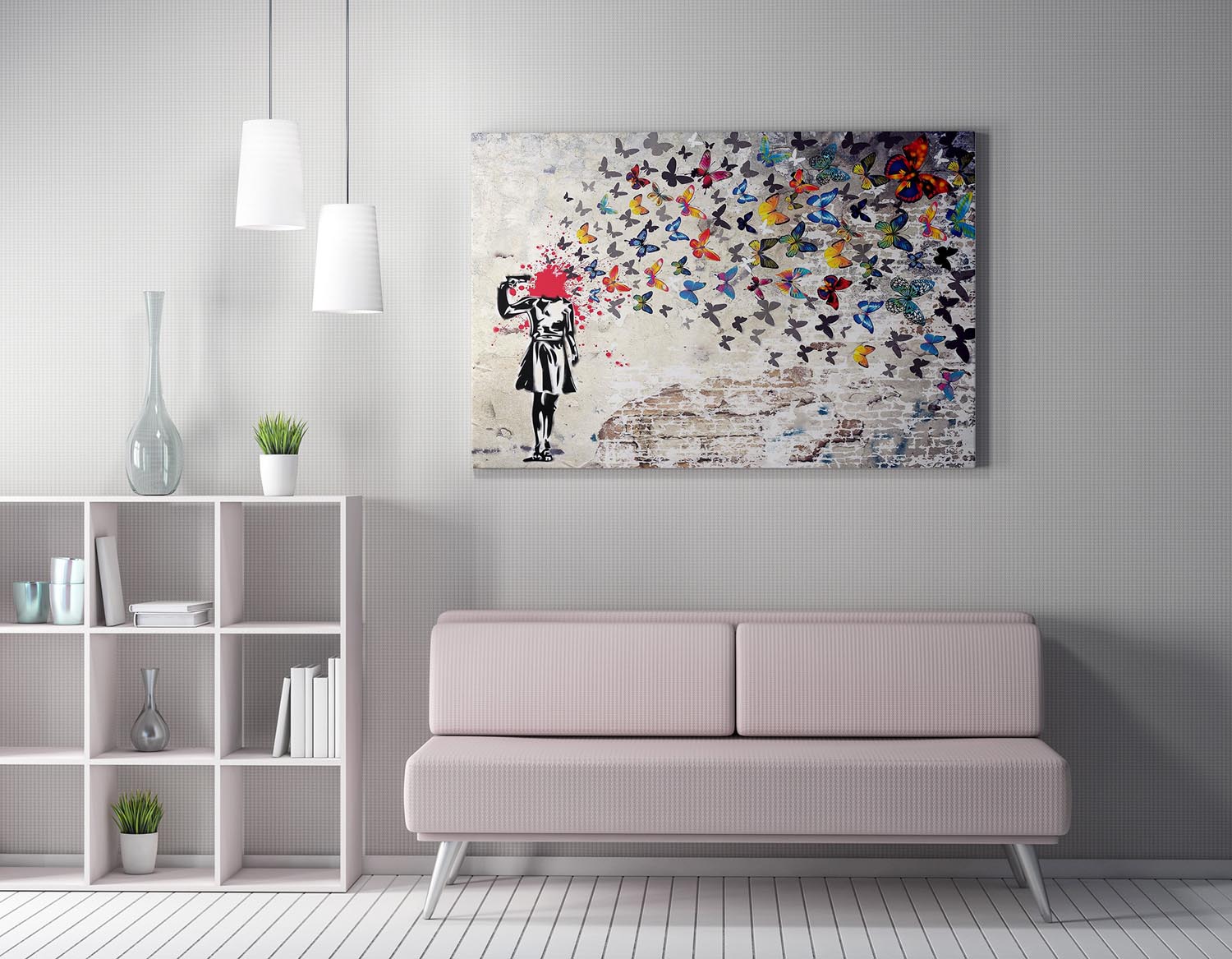 WY51 (70 x 100) in Mehrfarbig präsentiert im Onlineshop von KAQTU Design AG. Bild ist von Wallity