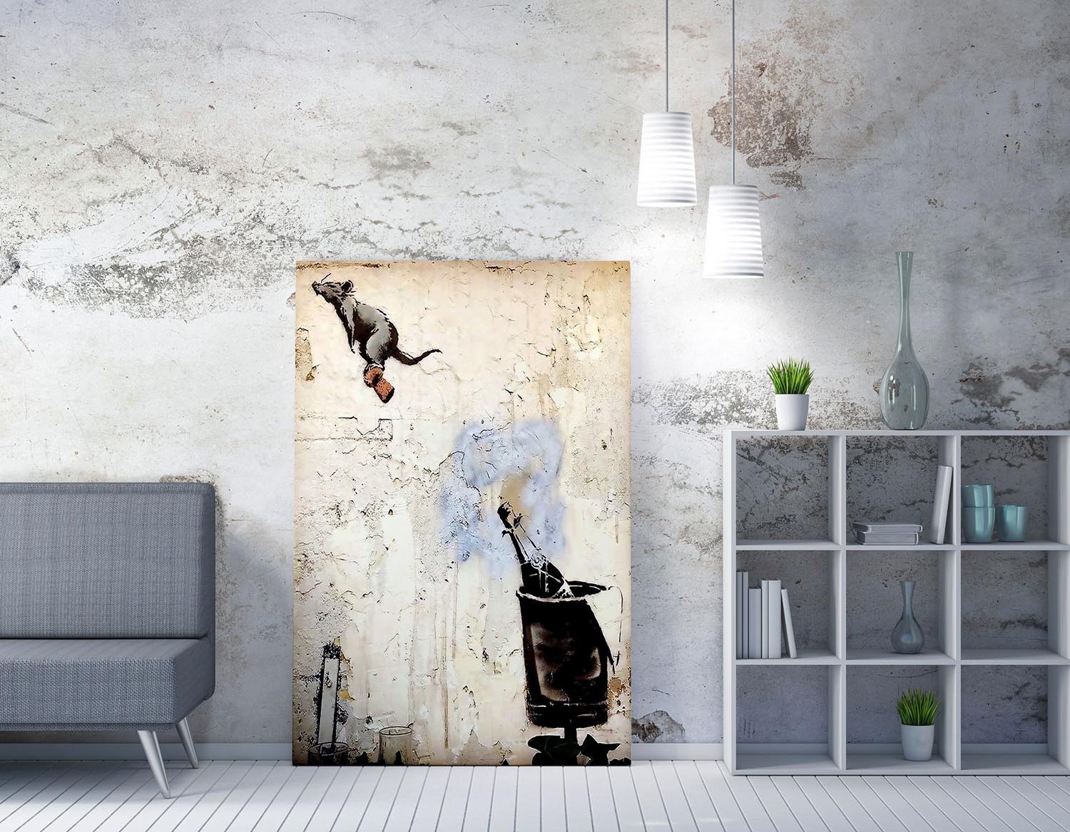 WY117 (50 x 70) in Mehrfarbig präsentiert im Onlineshop von KAQTU Design AG. Bild ist von Wallity