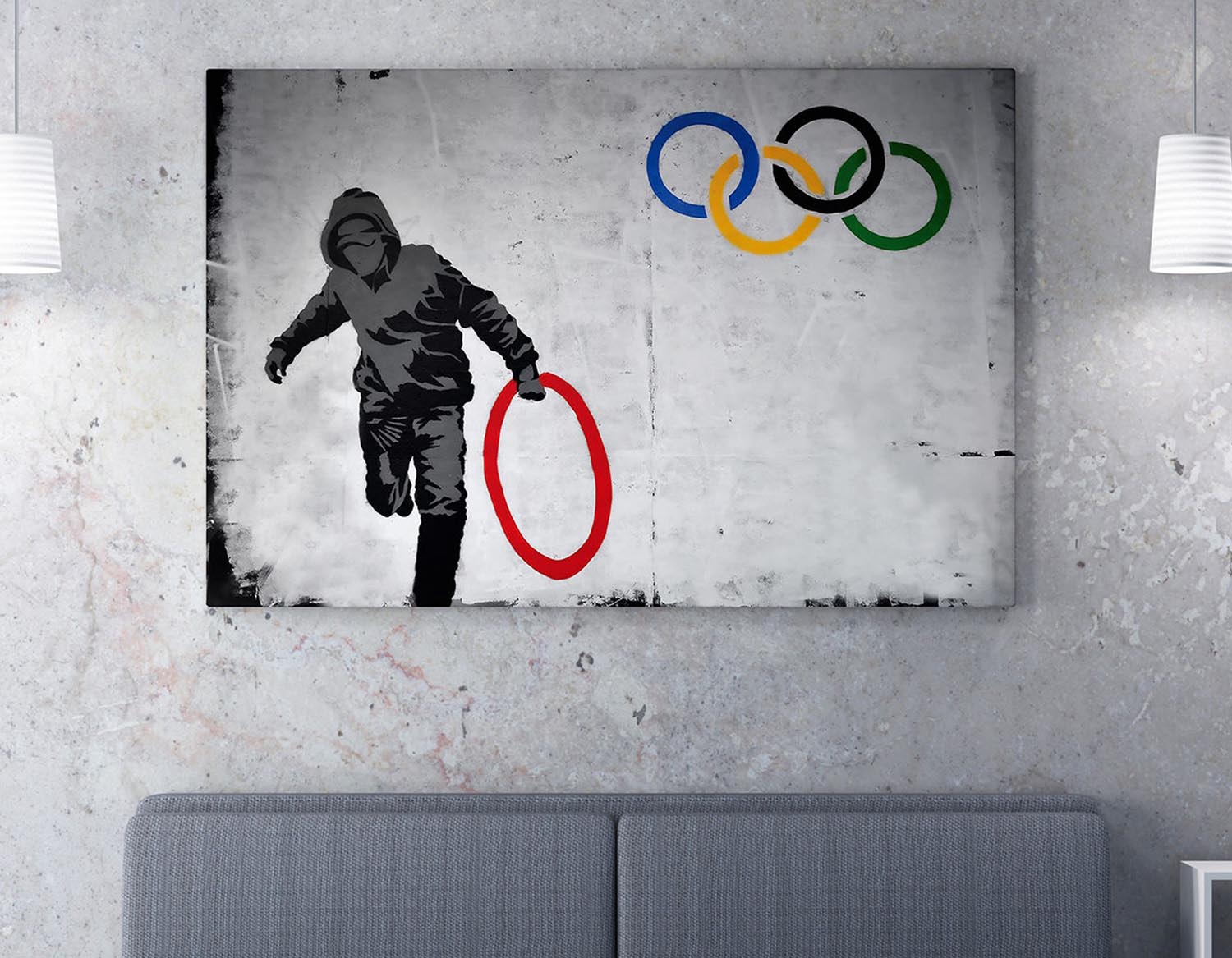 WY118 (50 x 70) in Mehrfarbig präsentiert im Onlineshop von KAQTU Design AG. Bild ist von Wallity