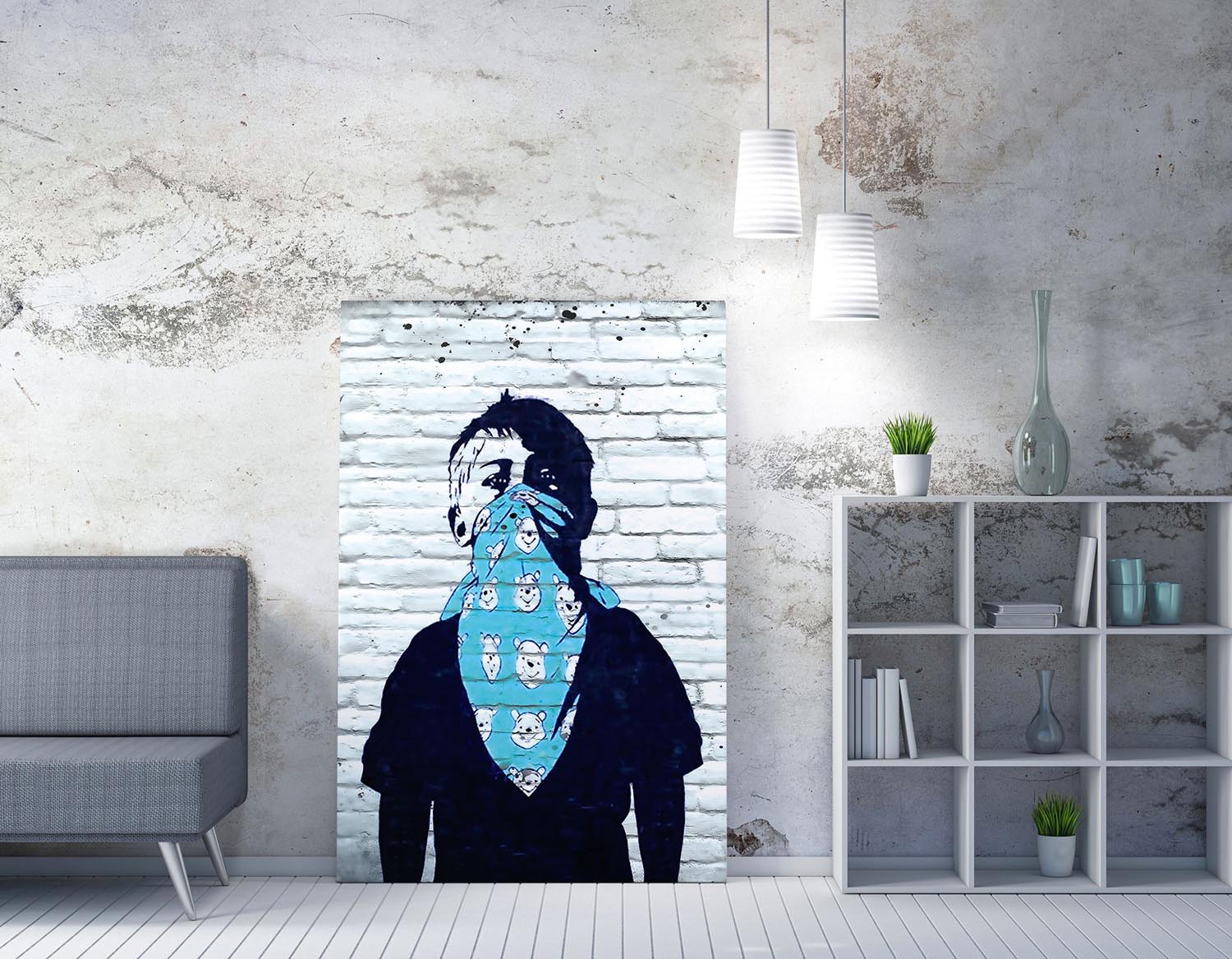WY124 (50 x 70) in Mehrfarbig präsentiert im Onlineshop von KAQTU Design AG. Bild ist von Wallity