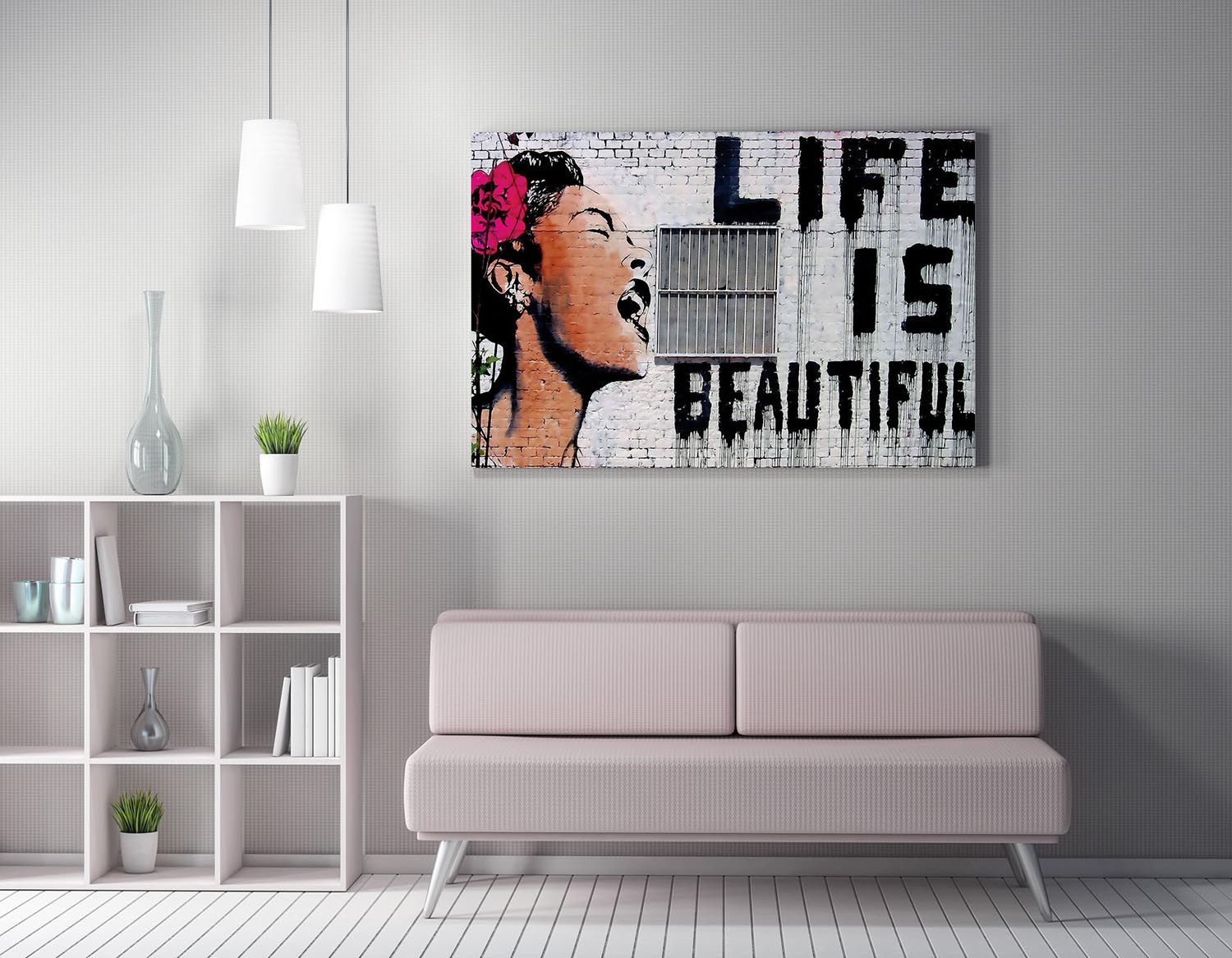 WY132 (50 x 70) in Mehrfarbig präsentiert im Onlineshop von KAQTU Design AG. Bild ist von Wallity
