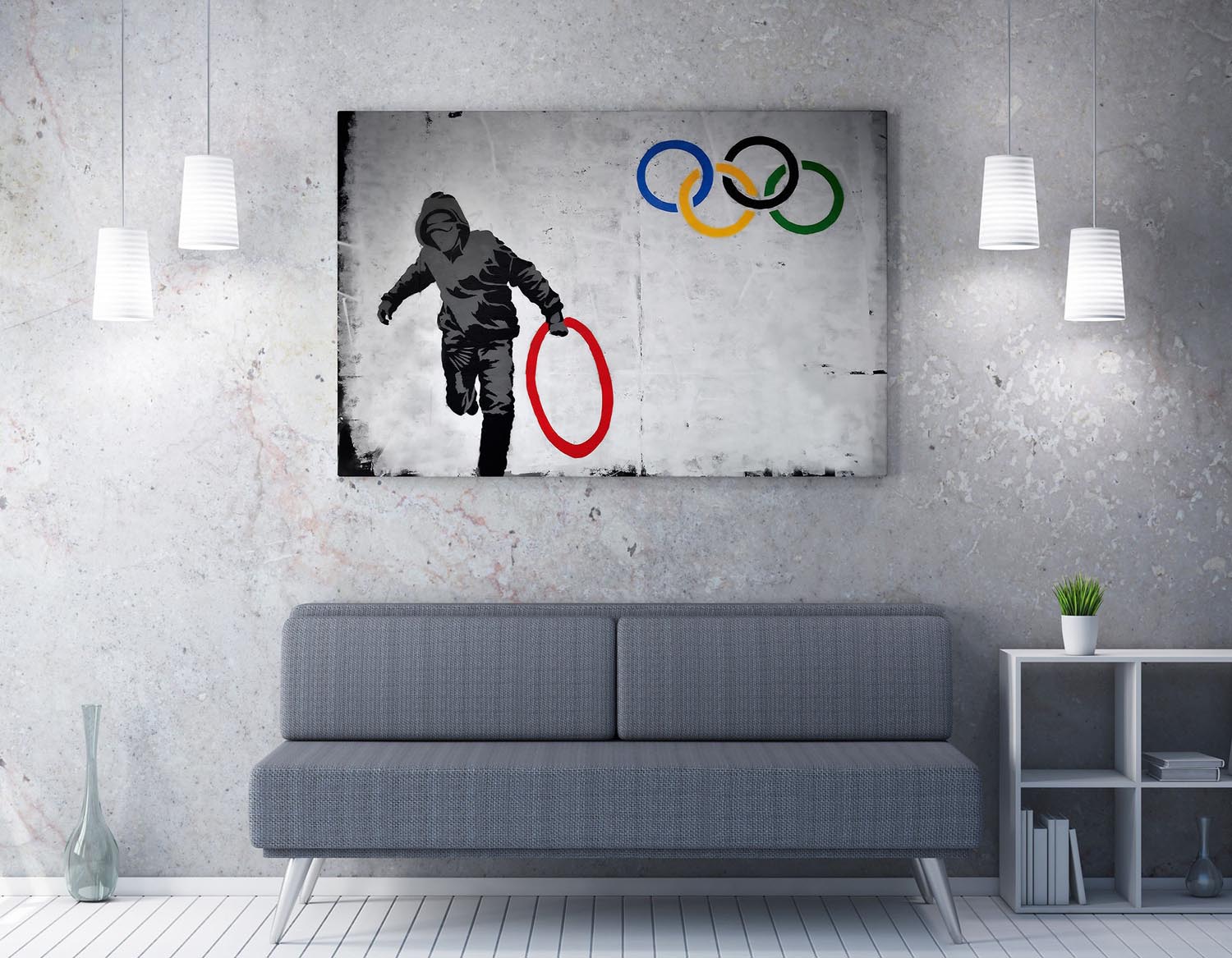 WY118 (70 x 100) in Mehrfarbig präsentiert im Onlineshop von KAQTU Design AG. Bild ist von Wallity