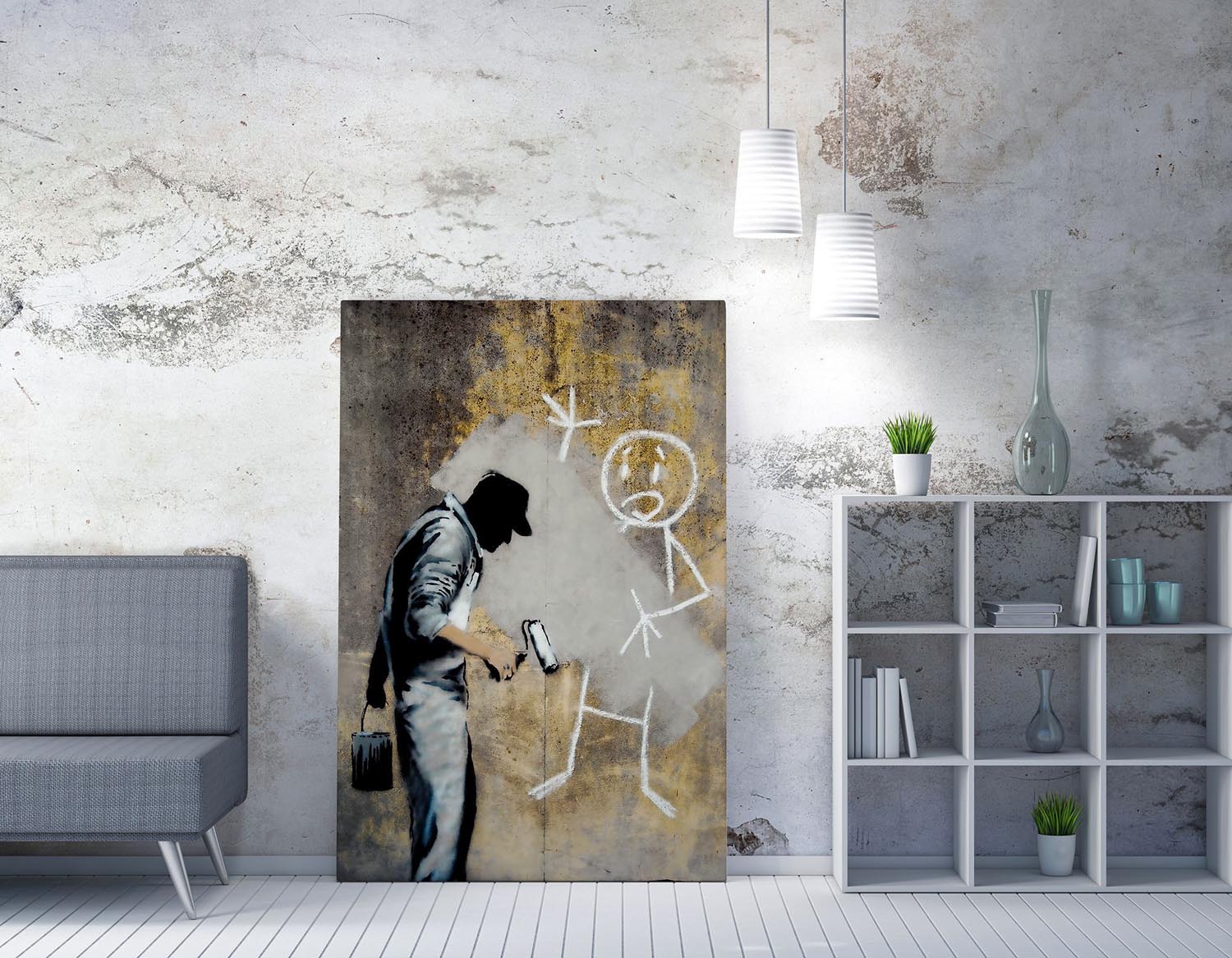 WY121 (70 x 100) in Mehrfarbig präsentiert im Onlineshop von KAQTU Design AG. Bild ist von Wallity