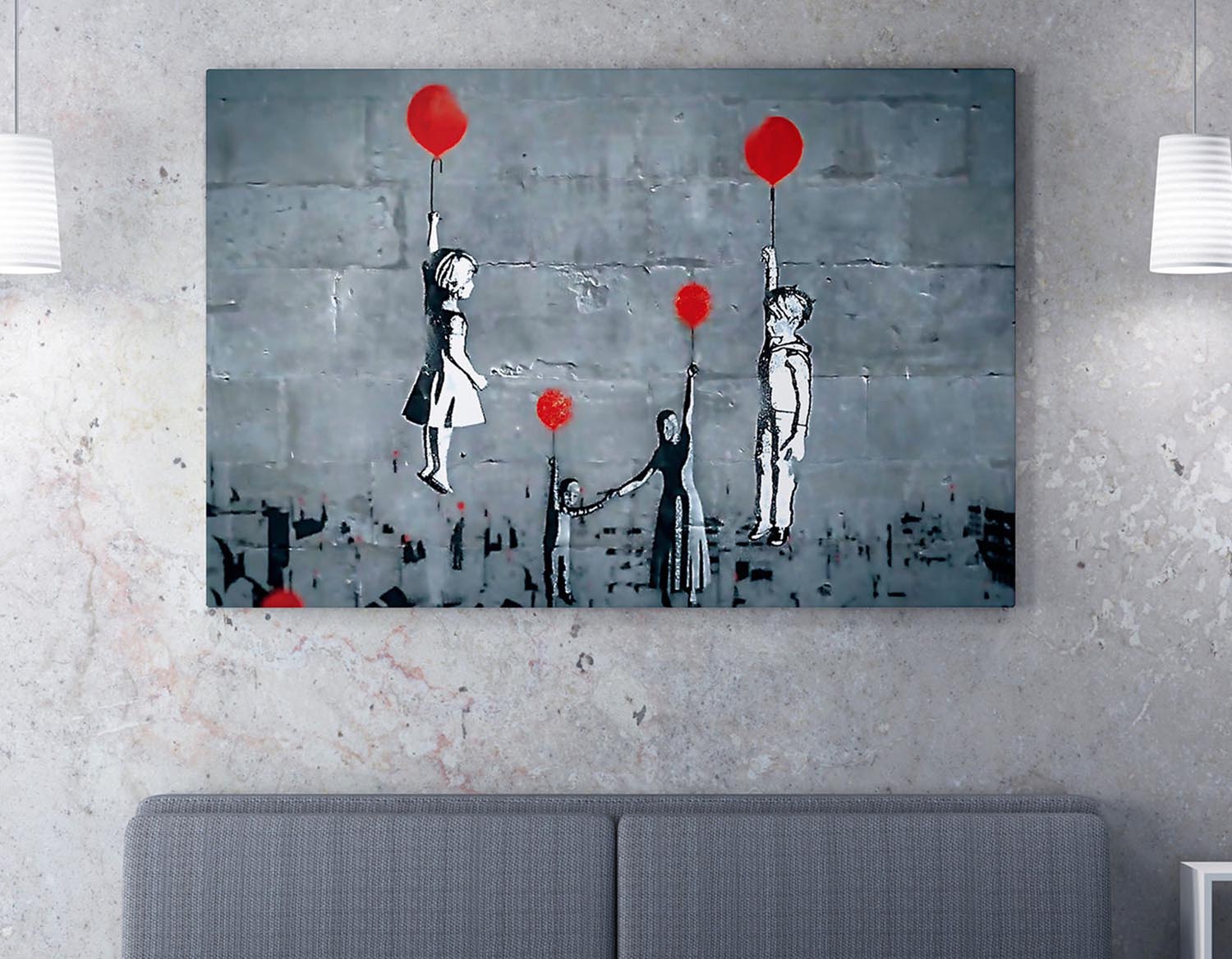 WY127 (70 x 100) in Mehrfarbig präsentiert im Onlineshop von KAQTU Design AG. Bild ist von Wallity