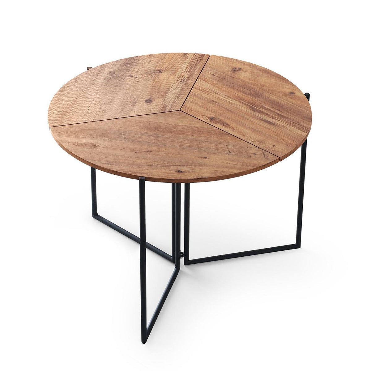 Yaprak Esstisch - Atlantische Kiefer in Atlantische Kiefer präsentiert im Onlineshop von KAQTU Design AG. Esstisch ist von Hanah Home