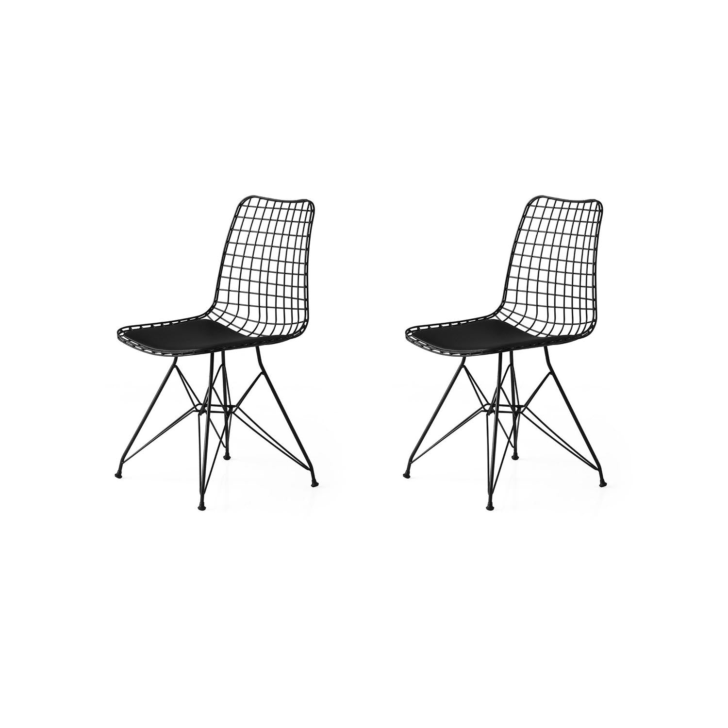 Tivoli 271 V2 in Schwarz präsentiert im Onlineshop von KAQTU Design AG. Stuhl ist von Hanah Home